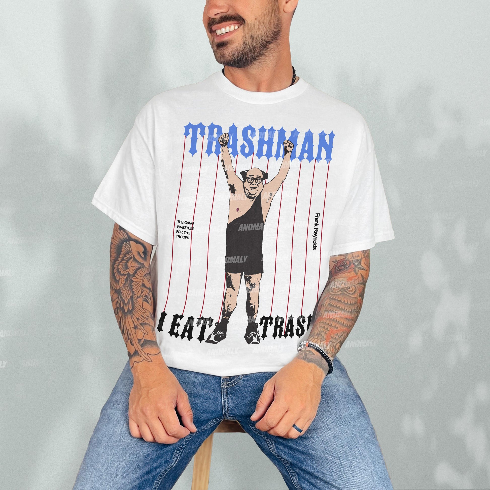 Trash Man Frank Reynolds T-Shirt – Always Sunny Inspired Graphic Tee