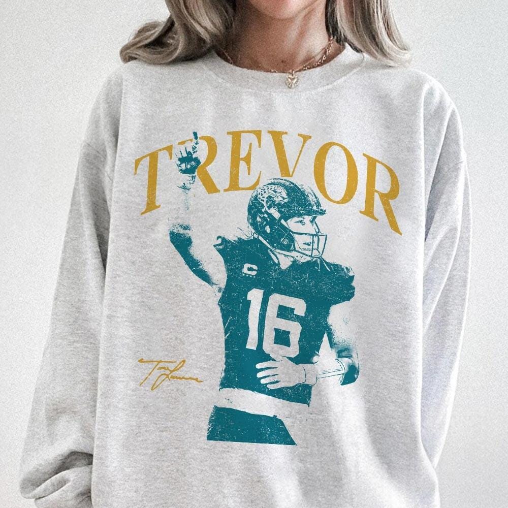 Trevor Vintage Football Graphic T-Shirt - Retro Game Day Fan Tee