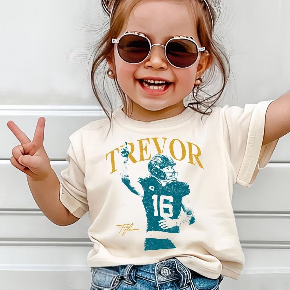Trevor Vintage Football Graphic T-Shirt - Retro Game Day Fan Tee