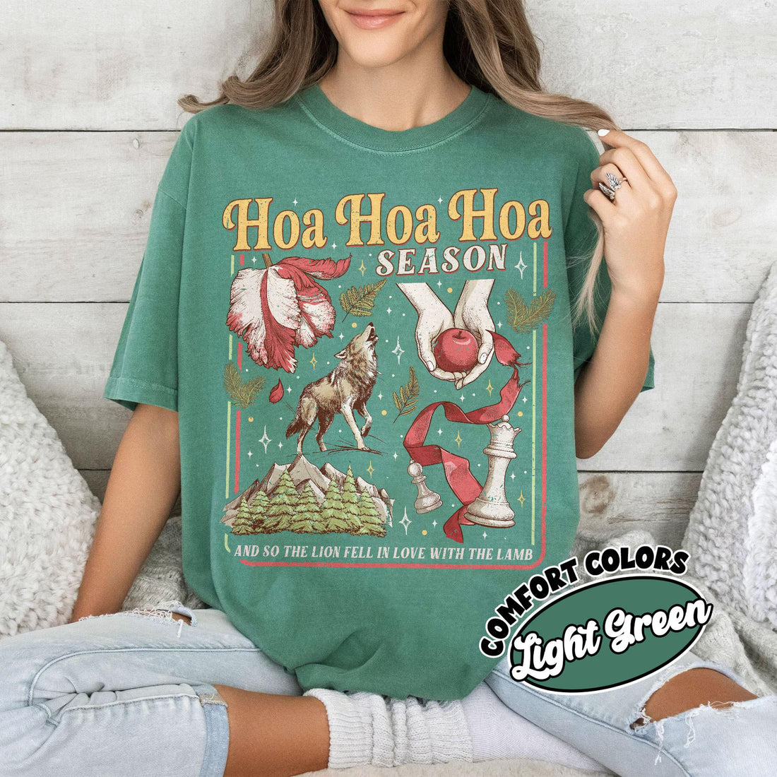 Vampire Season Inspired T-Shirt – Hoa Hoa Hoa Graphic Tee for Book Lovers