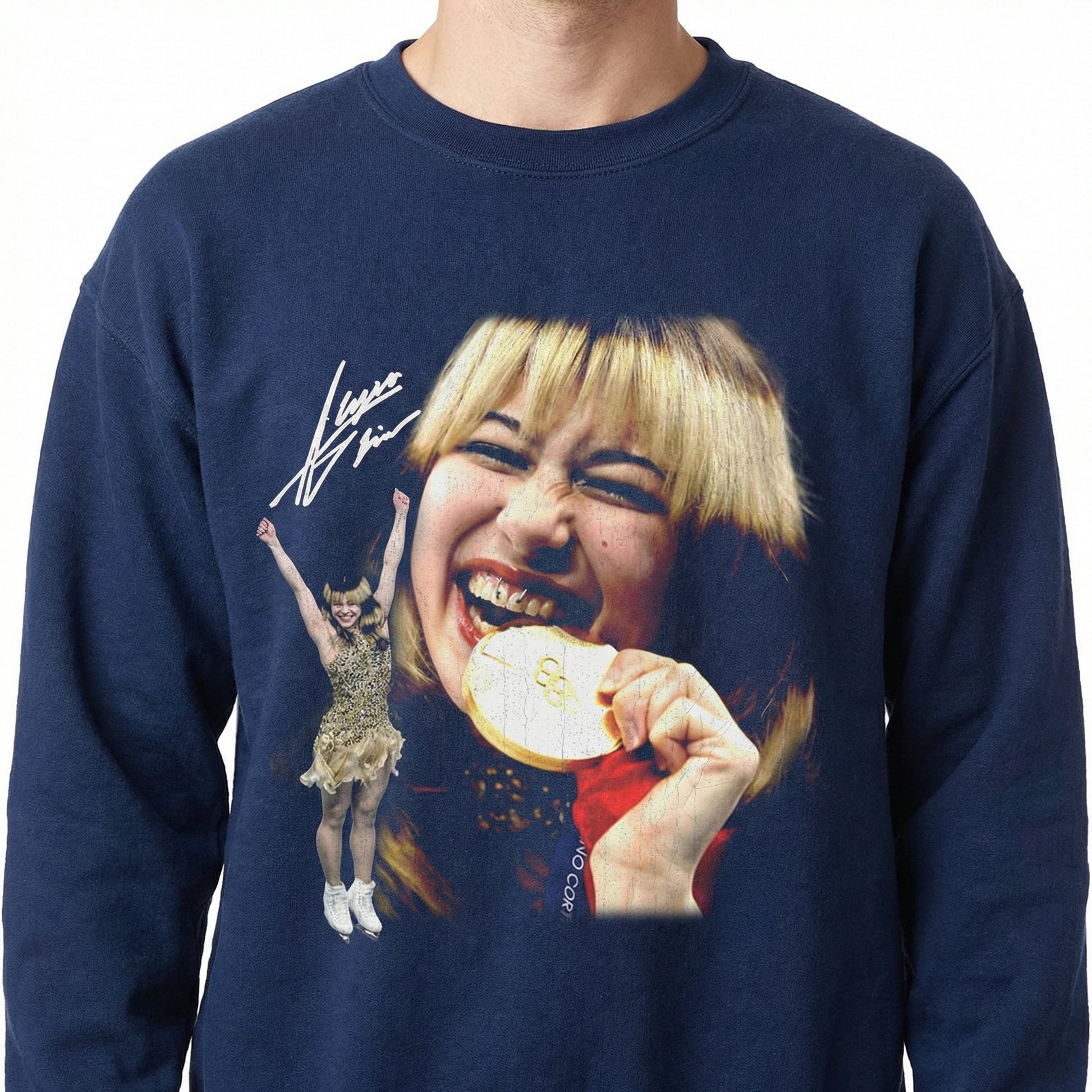 USA Gold Medal Alysa Liu Skating Shirt – Vintage 90s Retro Graphic T-Shirt