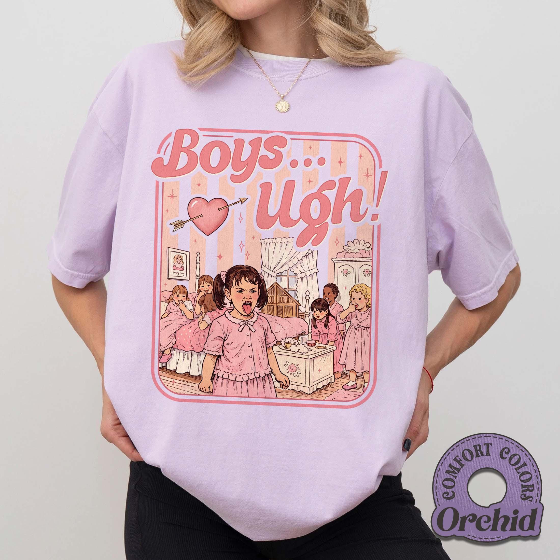 Ugh Funny Valentine T-Shirt – Retro 90s Style Quote Graphic Tee – Valentine’s Day Gift