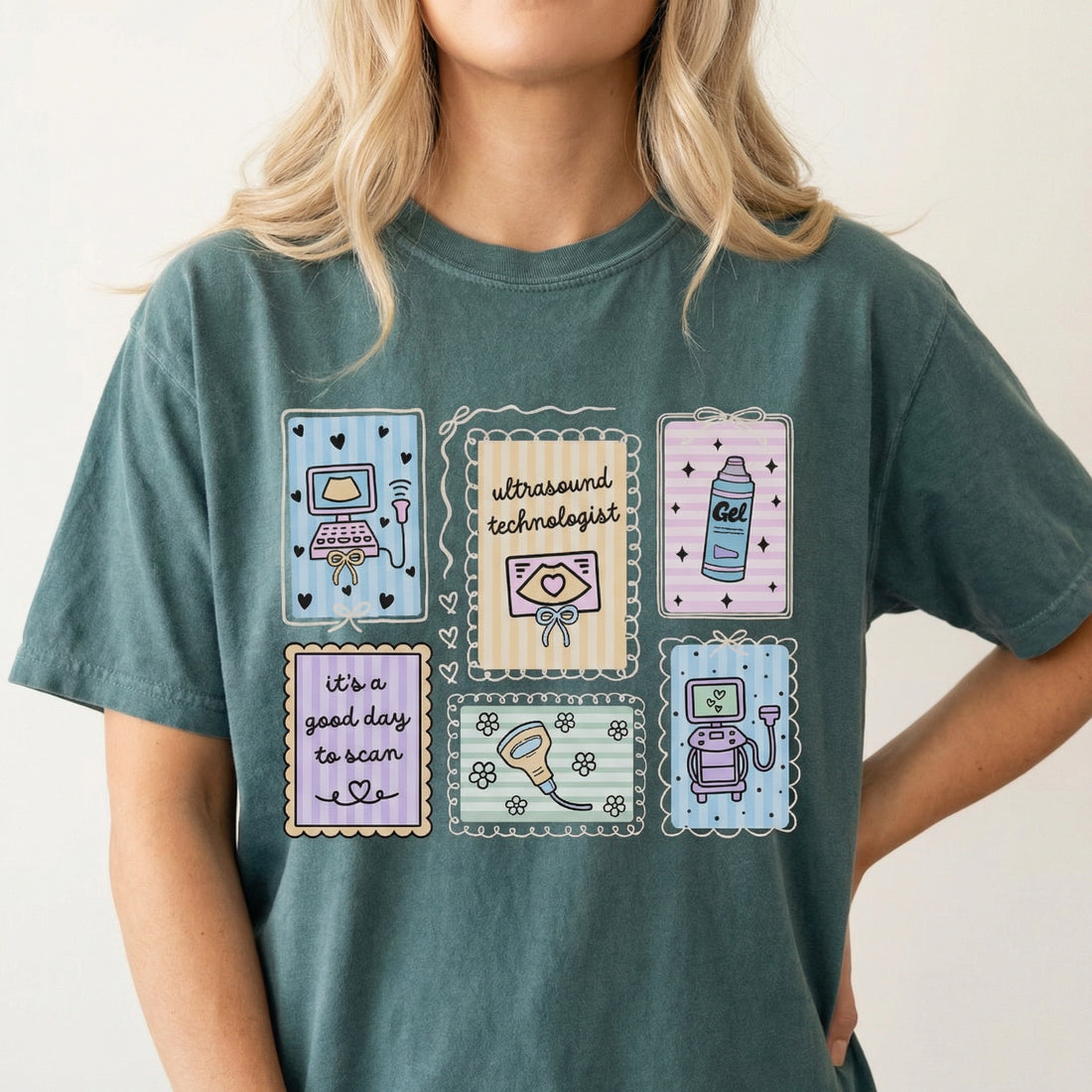 Ultrasound Technologist Shirt – Sonographer Coquette Graphic Tee