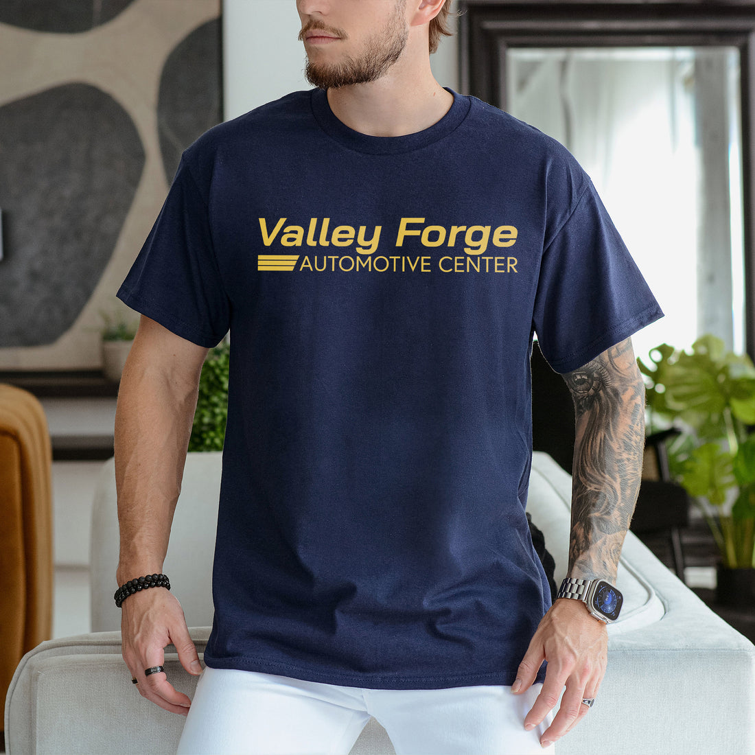 Valley Forge Automotive Center T-Shirt – Funny TV Series Graphic Tee