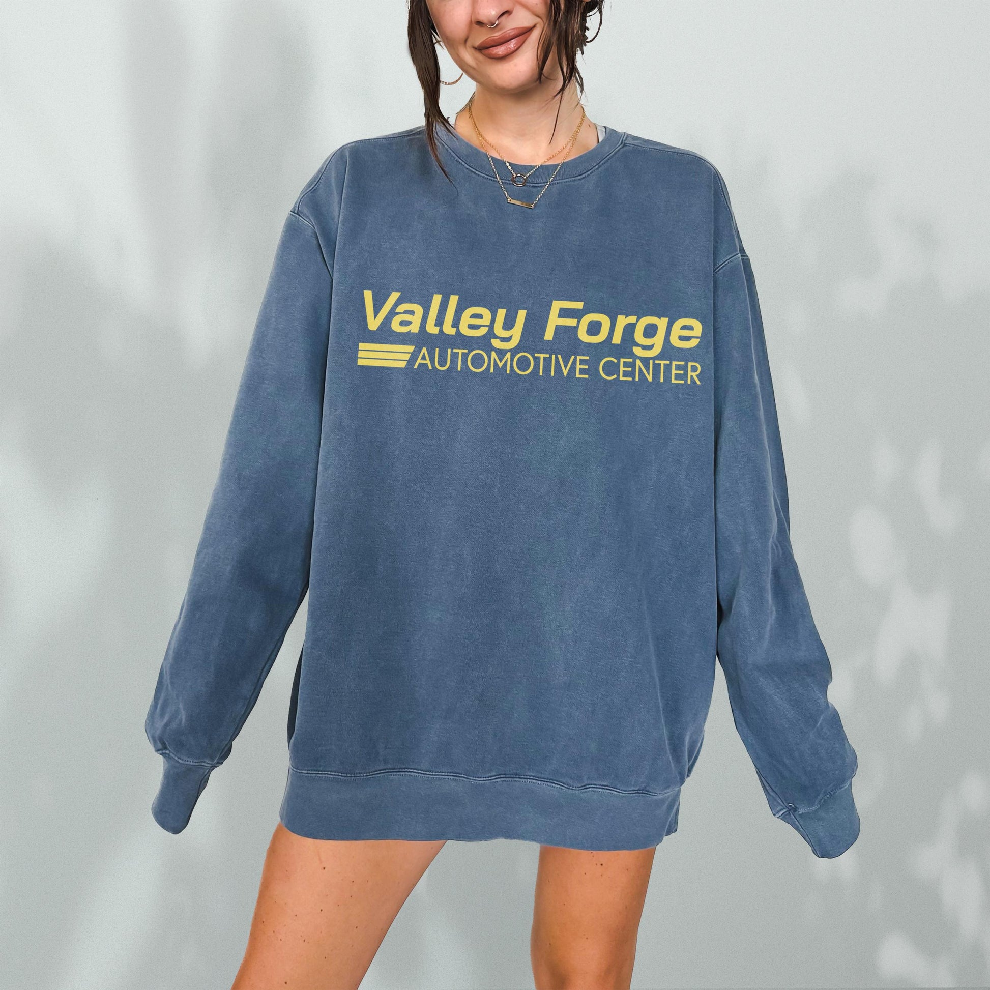 Valley Forge Automotive Sweatshirt – Funny TV Show Fan Apparel