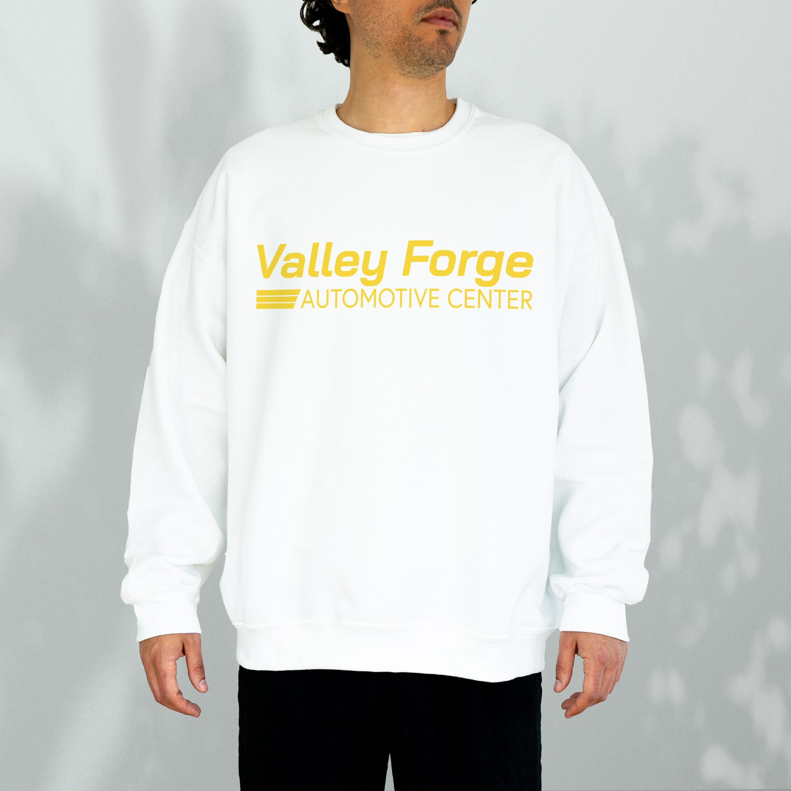 Valley Forge Automotive Sweatshirt – Funny TV Show Fan Apparel