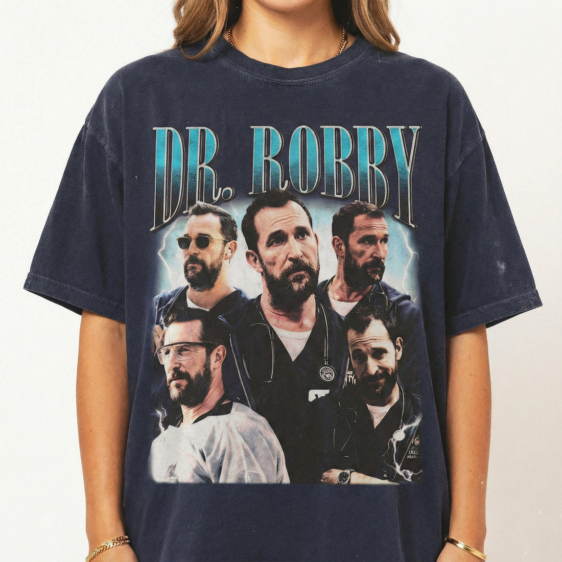 Vintage 90s Dr. Robby Doctor Graphic T-Shirt – Retro Unisex Sweatshirt Style Tee