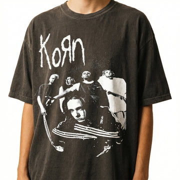 Vintage 90s Nu Metal Rock Graphic T-Shirt – Retro Grunge Band Style Tee