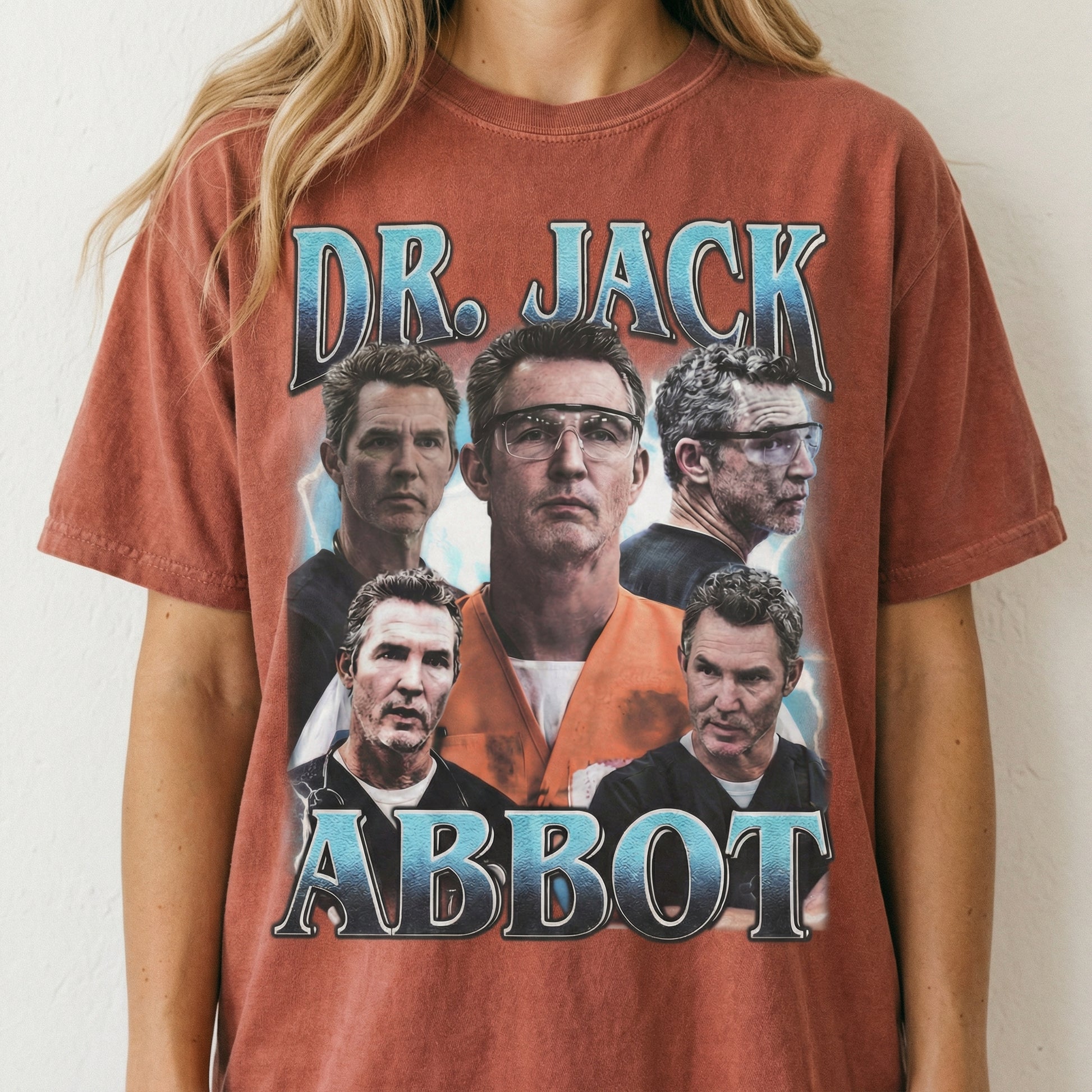 Vintage 90s Retro Dr. Jack Abbot Doctor Graphic T-Shirt – Unisex Classic Sweatshirt