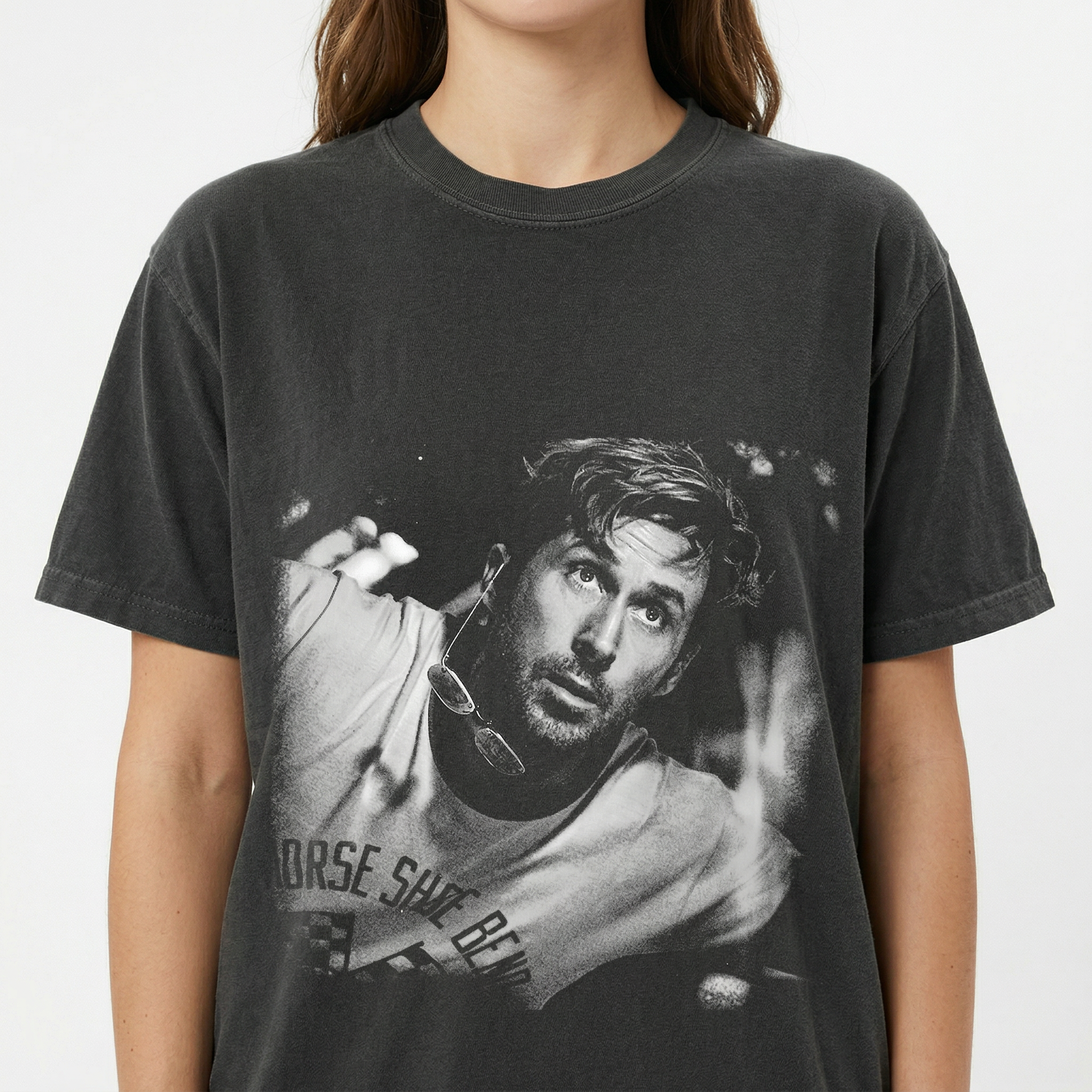 Vintage 90s Sci-Fi Space Graphic T-Shirt – Retro Movie Ryland Grace Ryan Gosling Tee