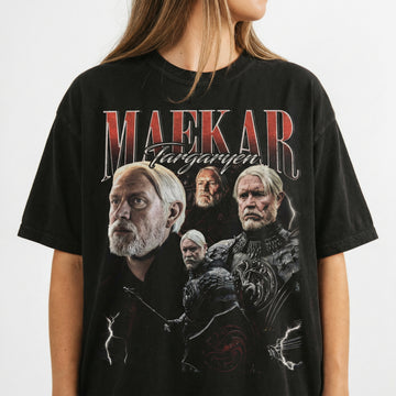 Vintage 90s Targaryen Fantasy Dragon Graphic T-Shirt – Unisex Retro Sweatshirt