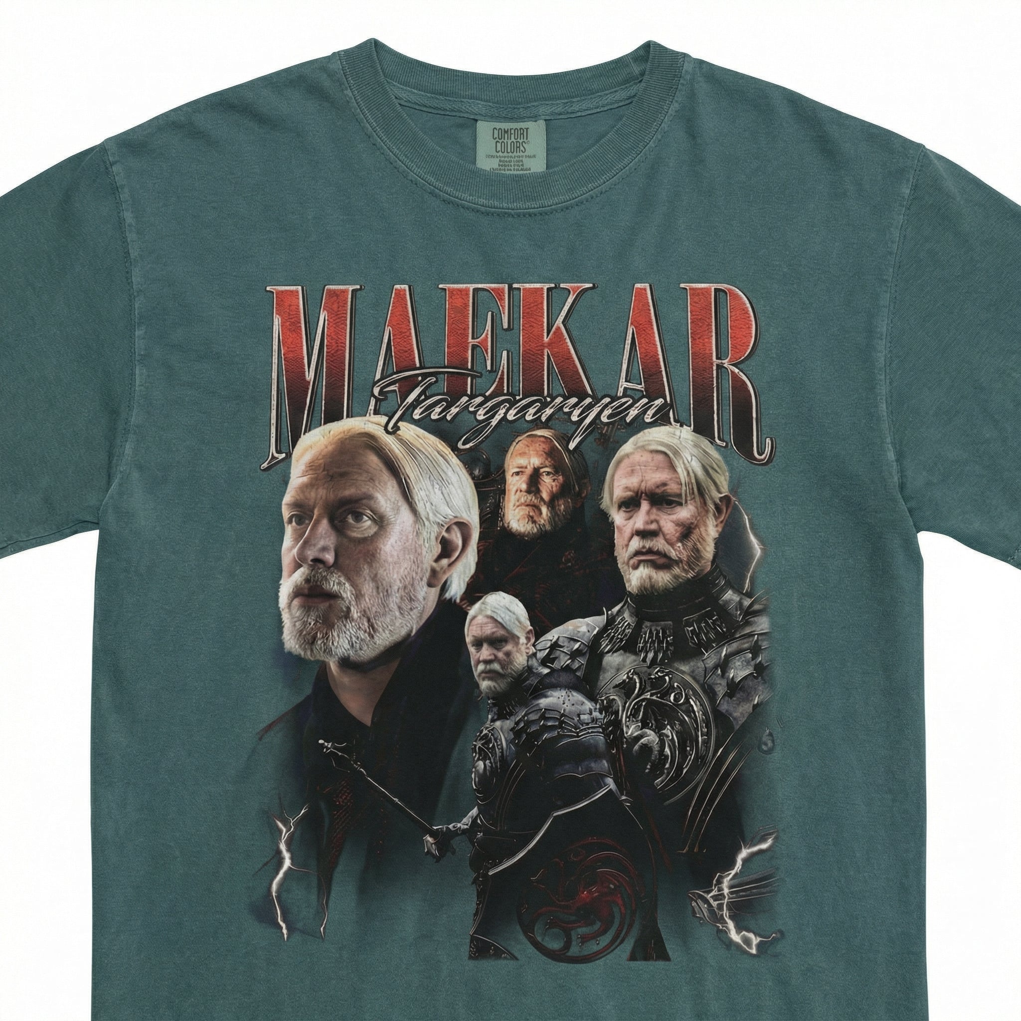 Vintage 90s Targaryen Fantasy Dragon Graphic T-Shirt – Unisex Retro Sweatshirt