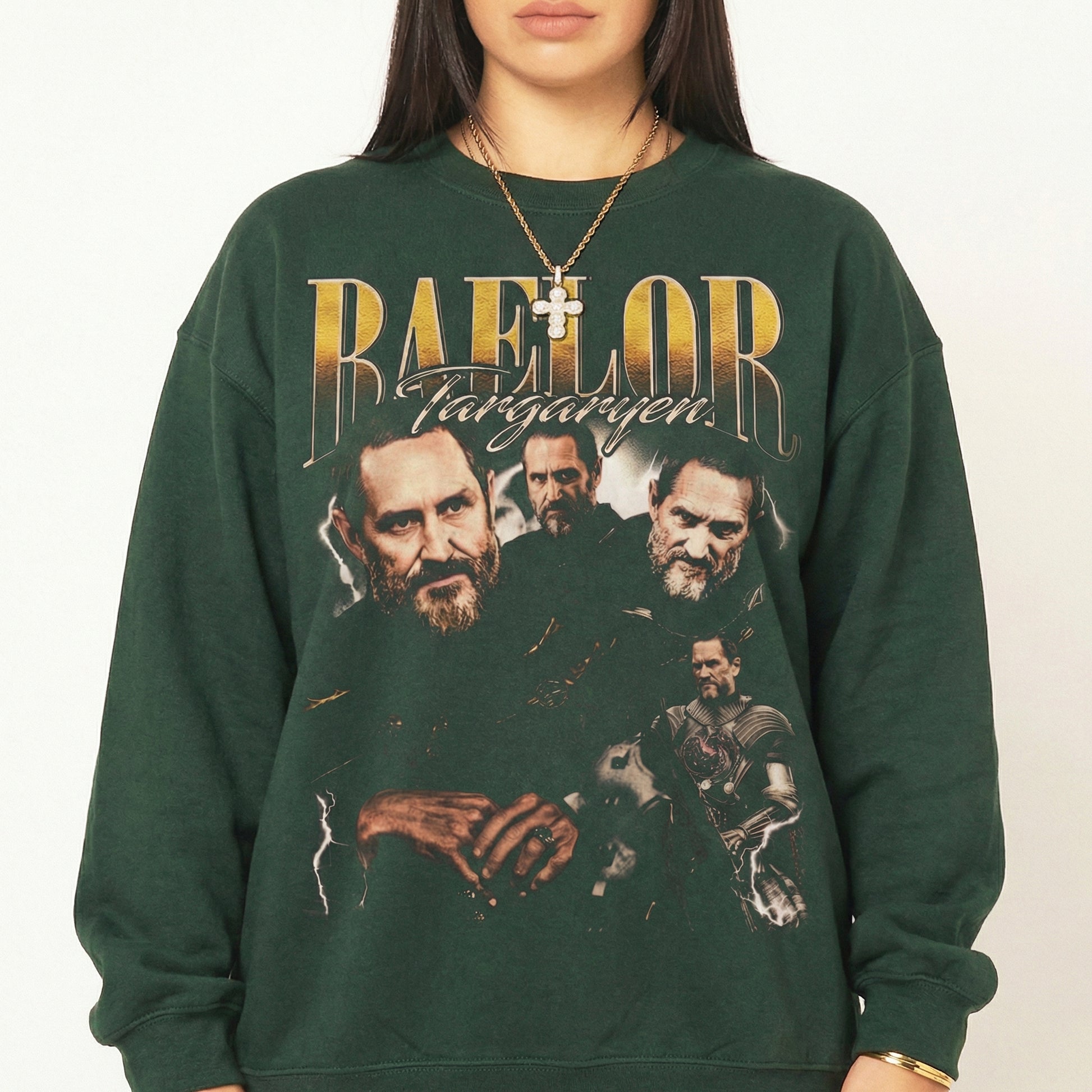 Vintage Baelor Targaryen Shirt – 90s Medieval Graphic Tee
