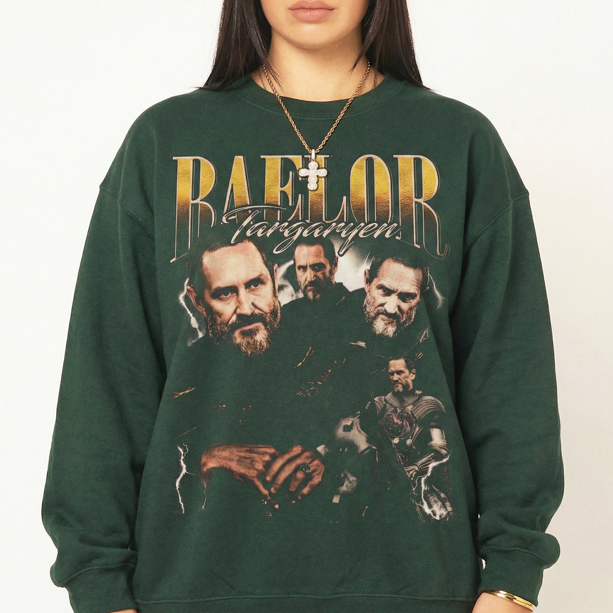 Vintage Baelor Targaryen Shirt – 90s Medieval Graphic Tee