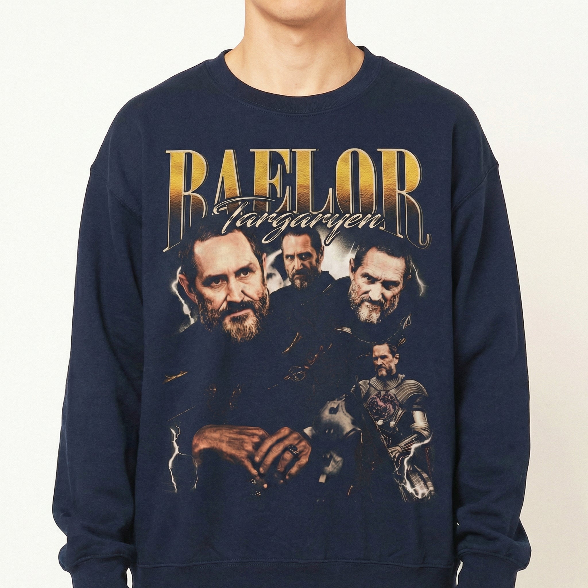 Vintage Baelor Targaryen Shirt – 90s Medieval Graphic Tee