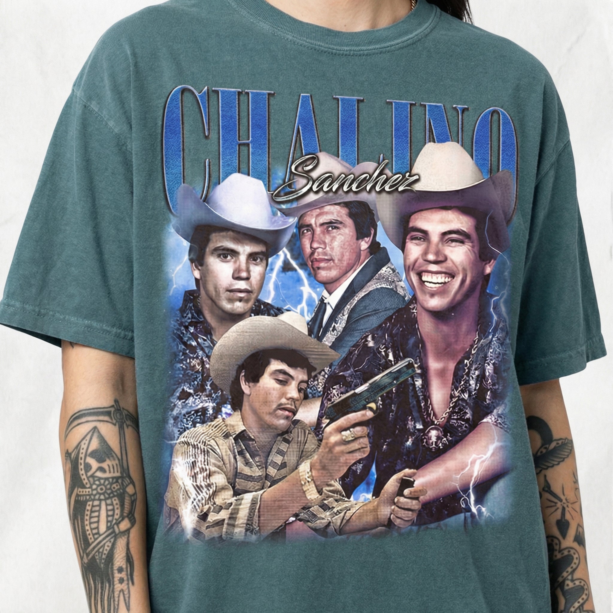 Vintage Chalino Sanchez Music Inspired Graphic T-Shirt – Retro Western Unisex Tee