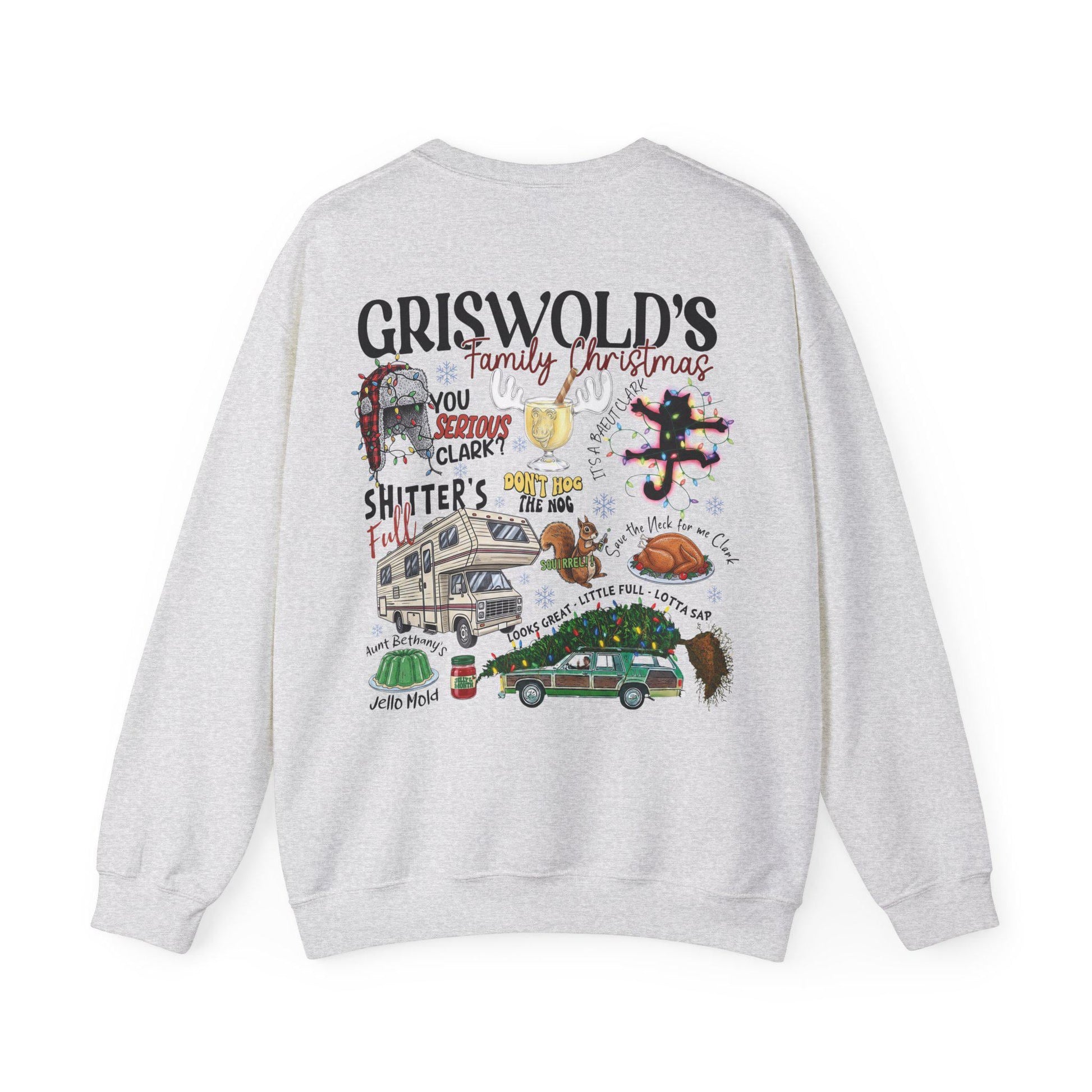 Vintage Christmas Vacation Movie Sweatshirt Funny Griswold Co Sweater Holiday Tree Pullover