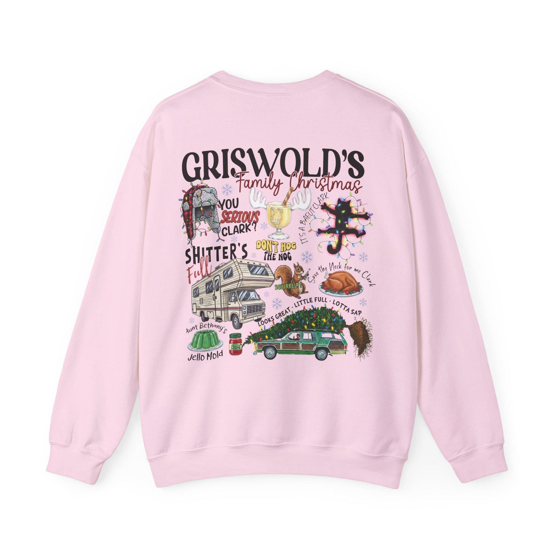 Vintage Christmas Vacation Movie Sweatshirt Funny Griswold Co Sweater Holiday Tree Pullover