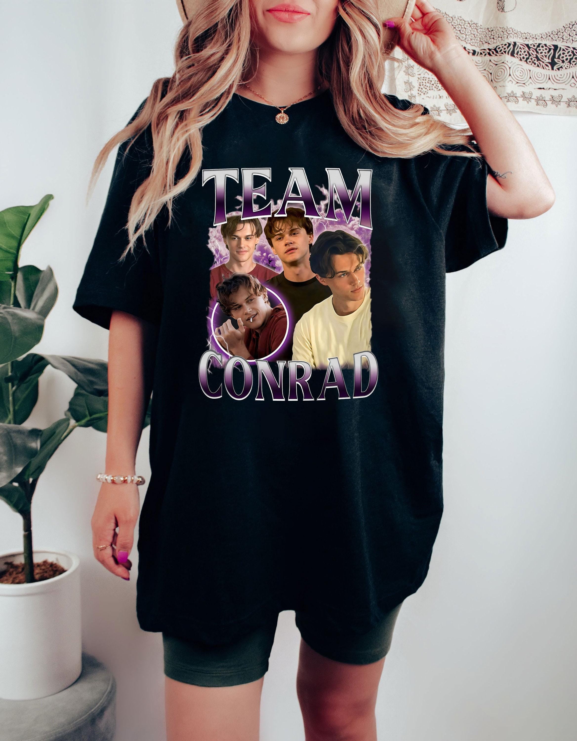 Vintage Conrad Fisher Shirt – Girl’s Dinner Tee – Team Conrad Retro Top – Summer Romance Shirt