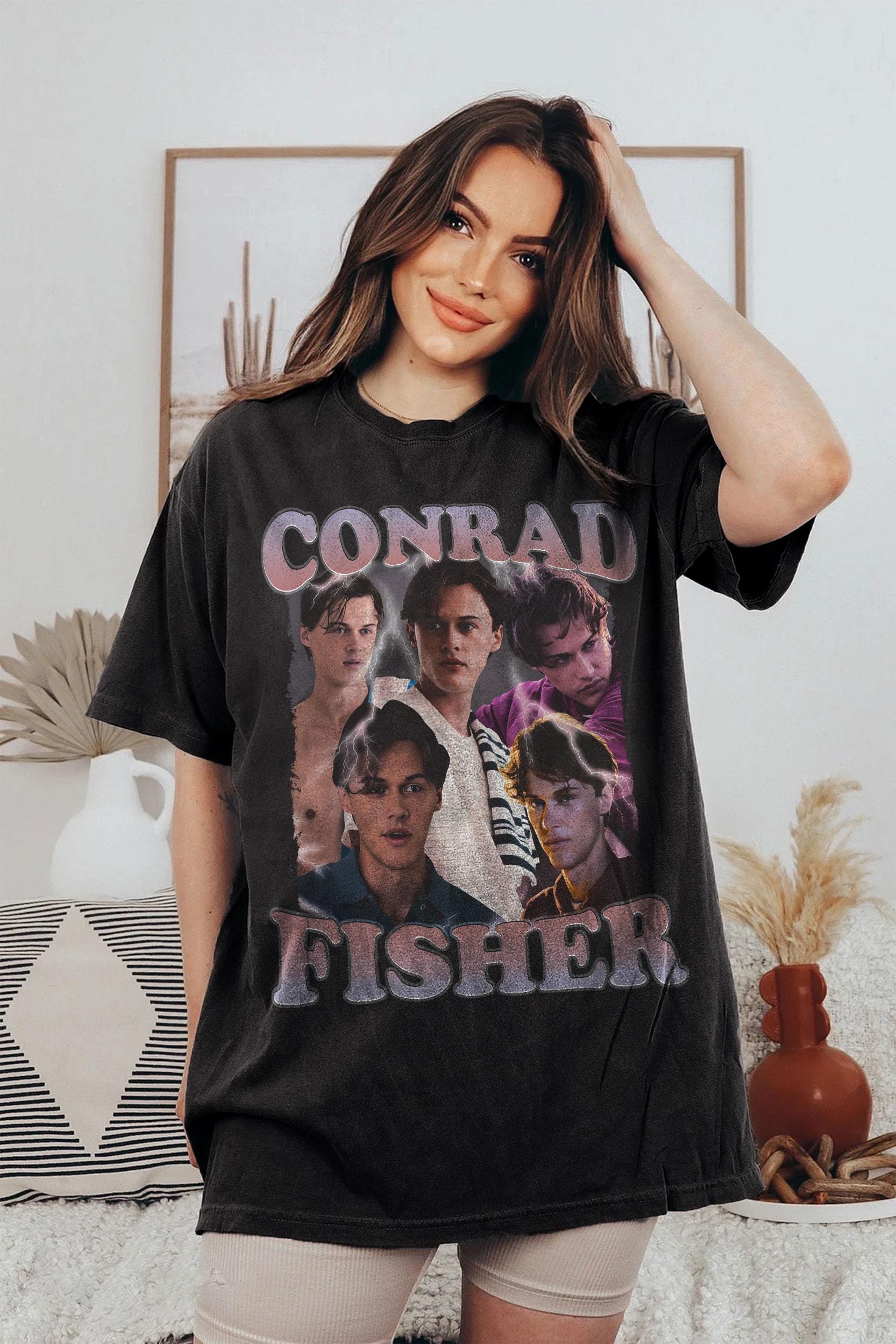Vintage Conrad Fisher Shirt – Team Conrad Tee – Retro Summer Romance Top – Girl’s Dinner Graphic Shirt