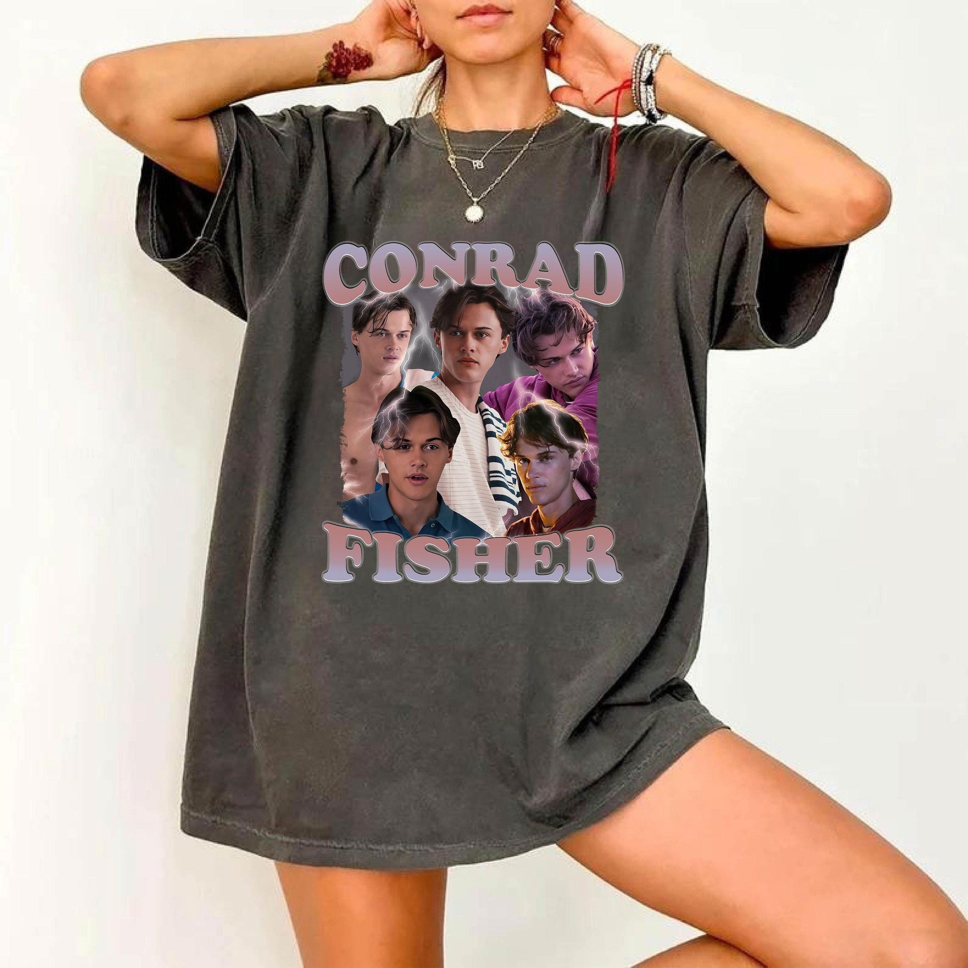 Vintage Conrad Fisher Shirt – Team Conrad Tee – Retro Summer Romance Top – Girl’s Dinner Graphic Shirt