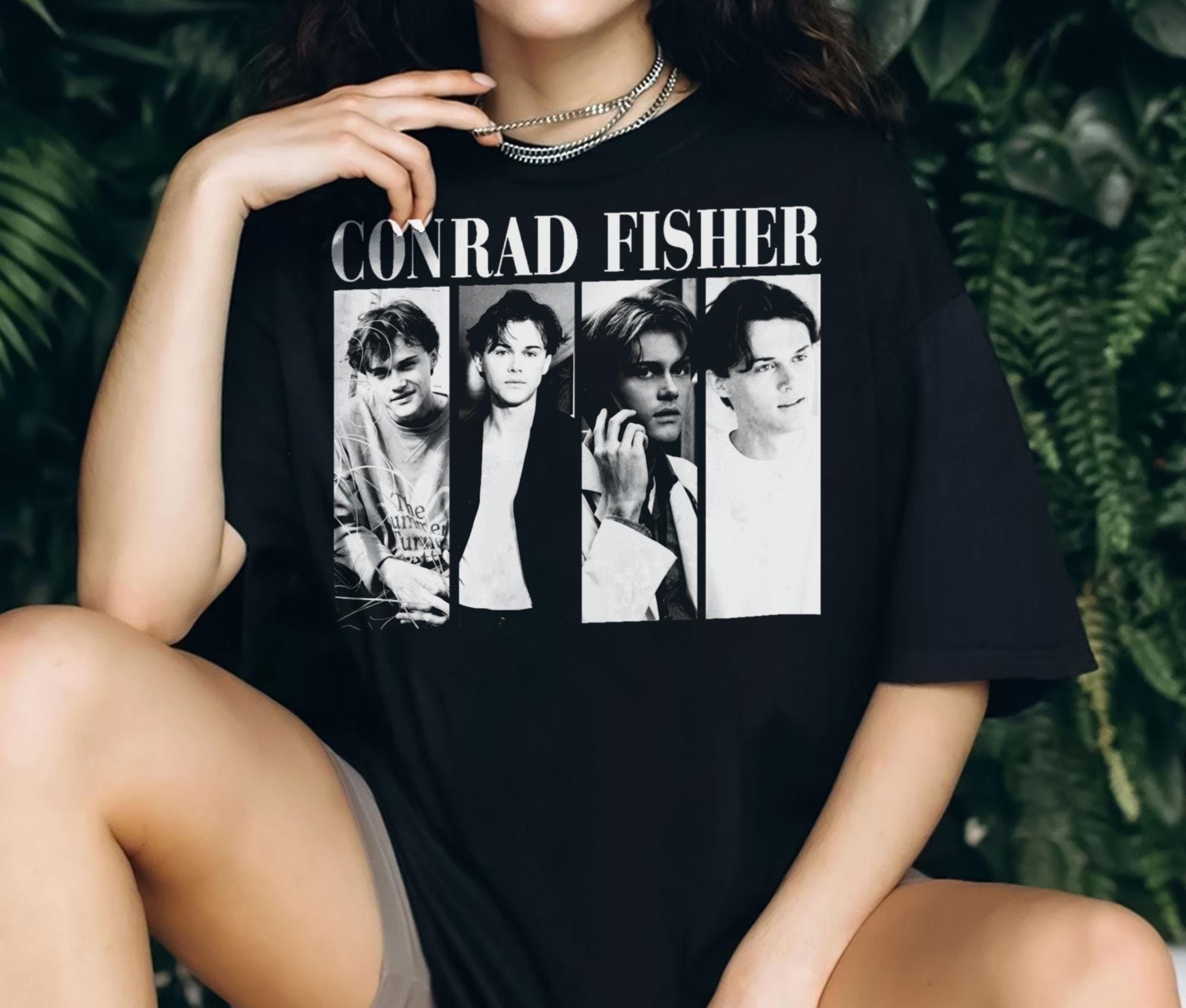 Vintage Conrad Fisher Shirt – Retro Team Conrad Tee – Summer Romance Graphic – Girl’s Dinner Top