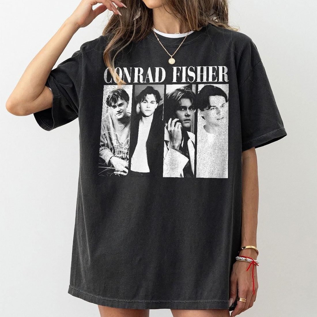 Vintage Conrad Fisher Shirt – Retro Team Conrad Tee – Summer Romance Graphic – Girl’s Dinner Top