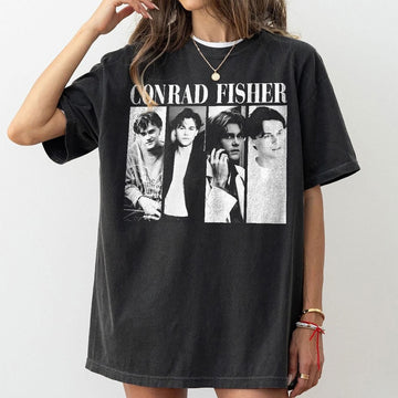 Vintage Conrad Fisher Shirt – Retro Team Conrad Tee – Summer Romance Graphic – Girl’s Dinner Top
