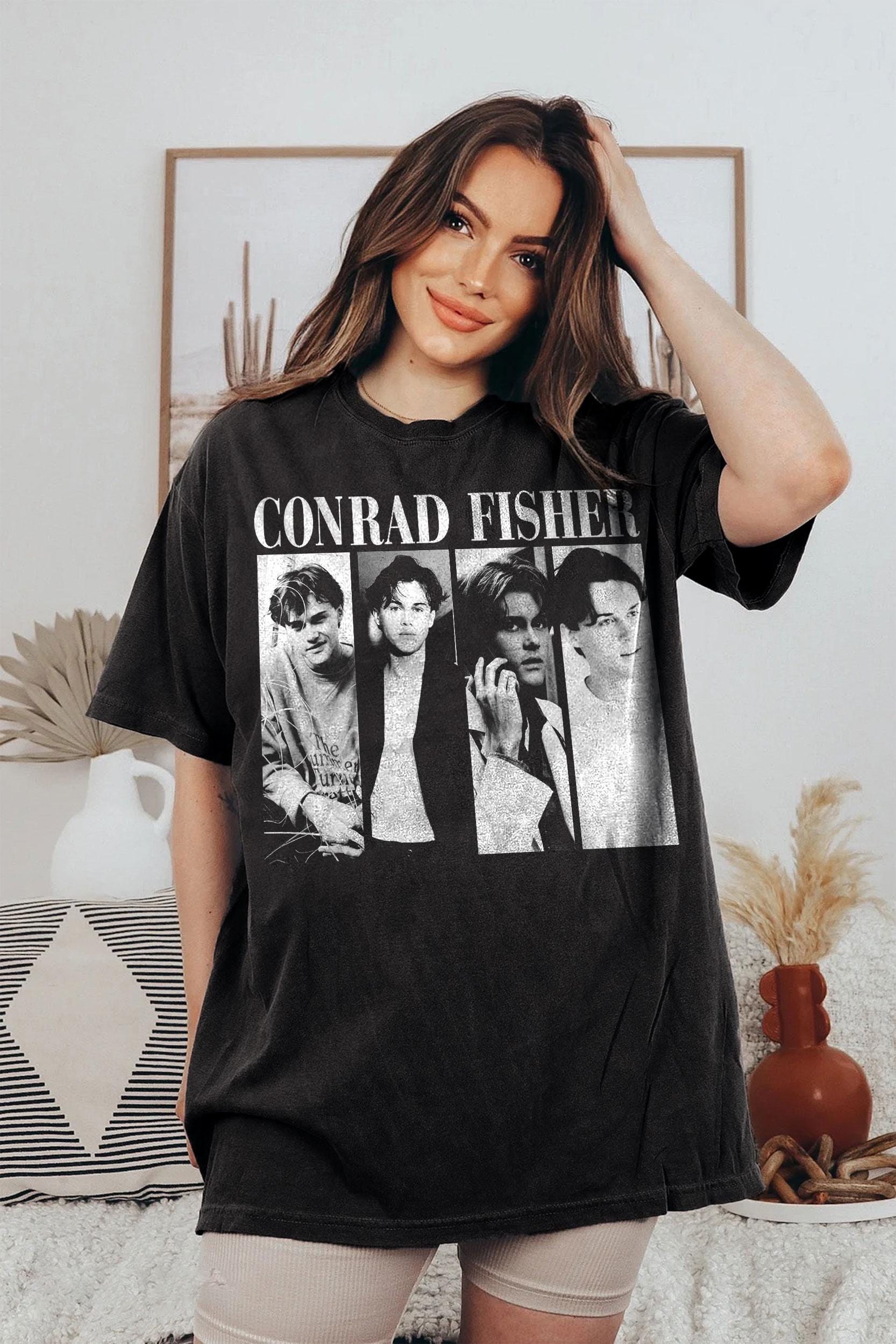 Vintage Conrad Fisher Shirt – Retro Team Conrad Tee – Summer Romance Graphic – Girl’s Dinner Top