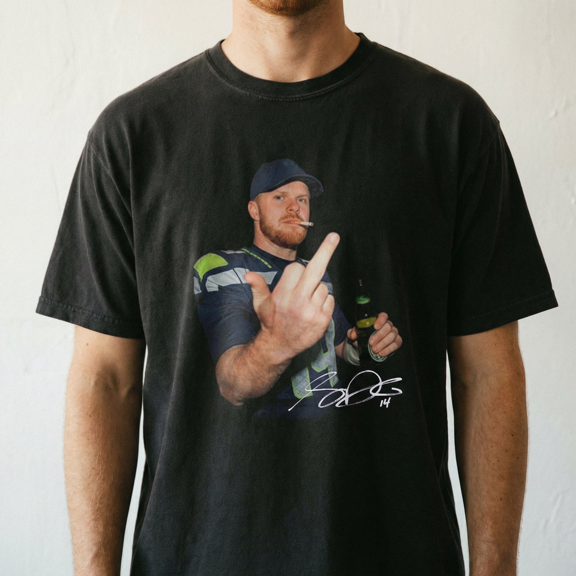 Vintage Darnold 90s Football Fan Graphic T-Shirt – Retro Game Day Tee