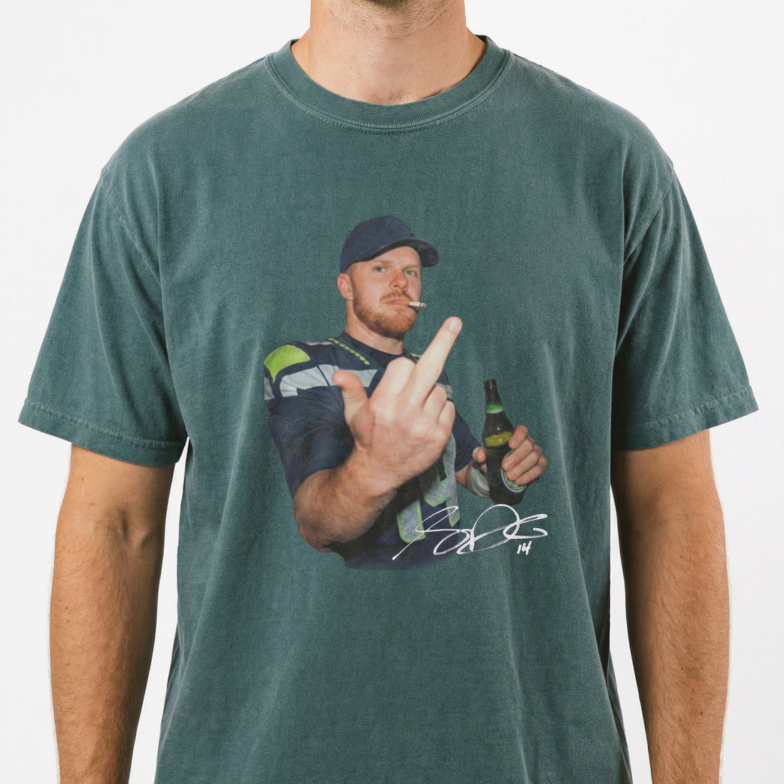 Vintage Darnold 90s Football Fan Graphic T-Shirt – Retro Game Day Tee
