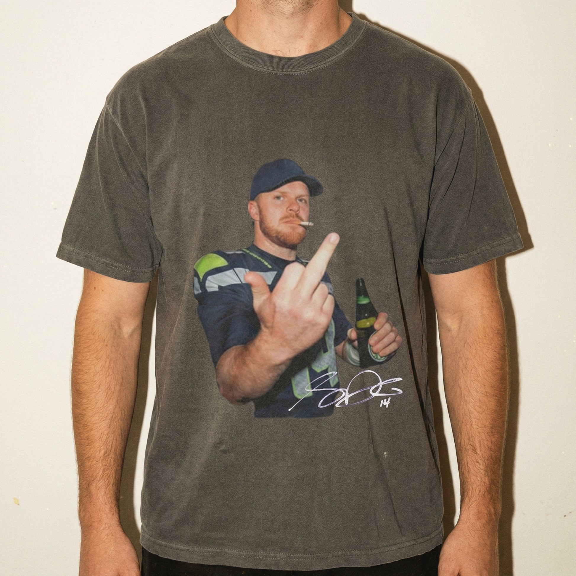 Vintage Darnold 90s Football Fan Graphic T-Shirt – Retro Game Day Tee