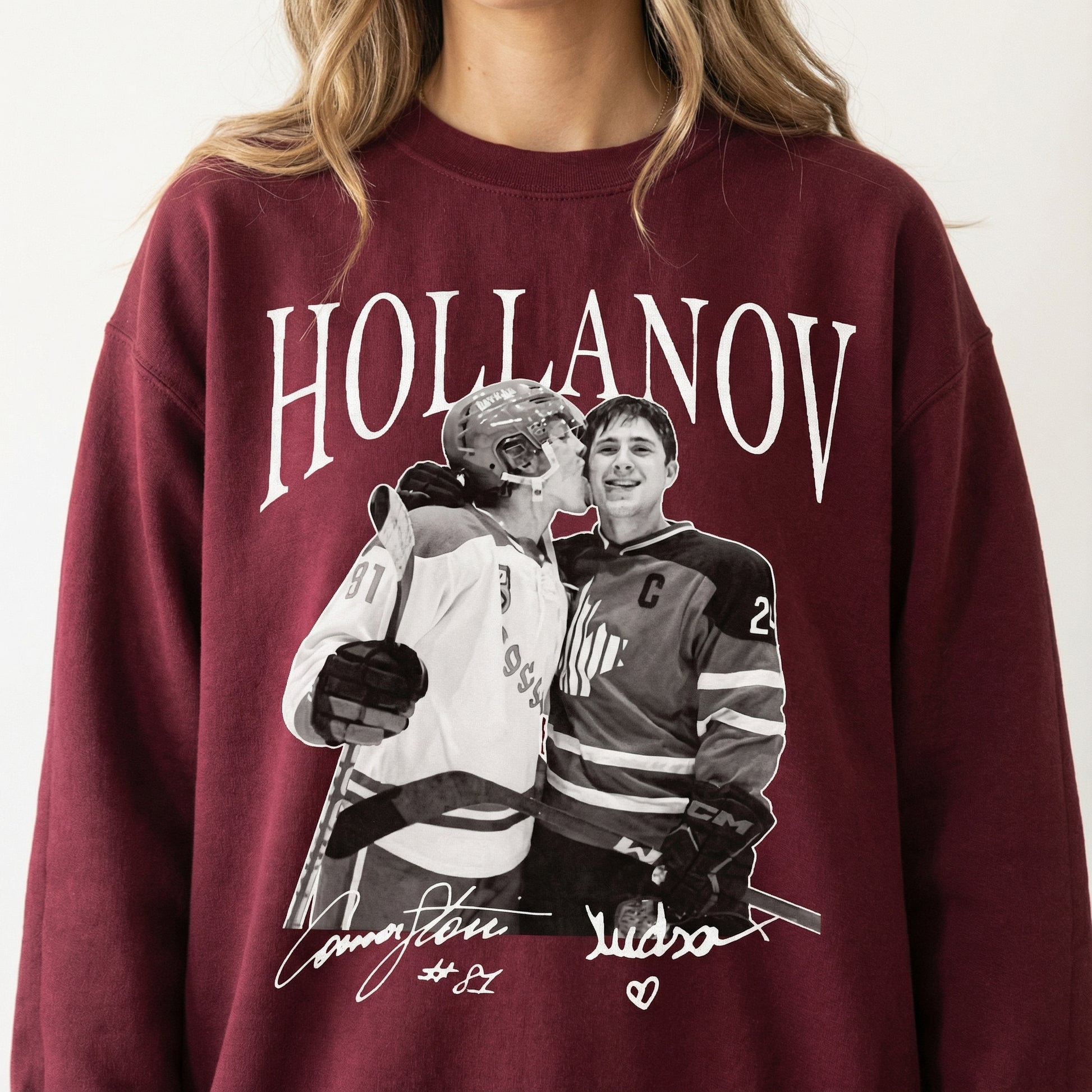 Vintage Drama Hudson x Connor Aesthetic Graphic T-Shirt – Retro Fandom Inspired Tee