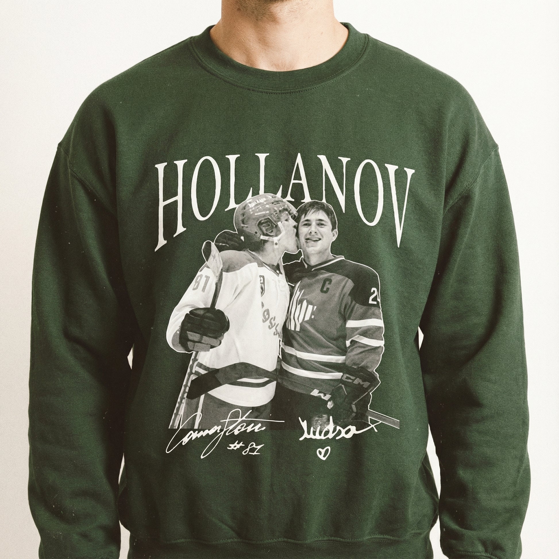 Vintage Drama Hudson x Connor Aesthetic Graphic T-Shirt – Retro Fandom Inspired Tee