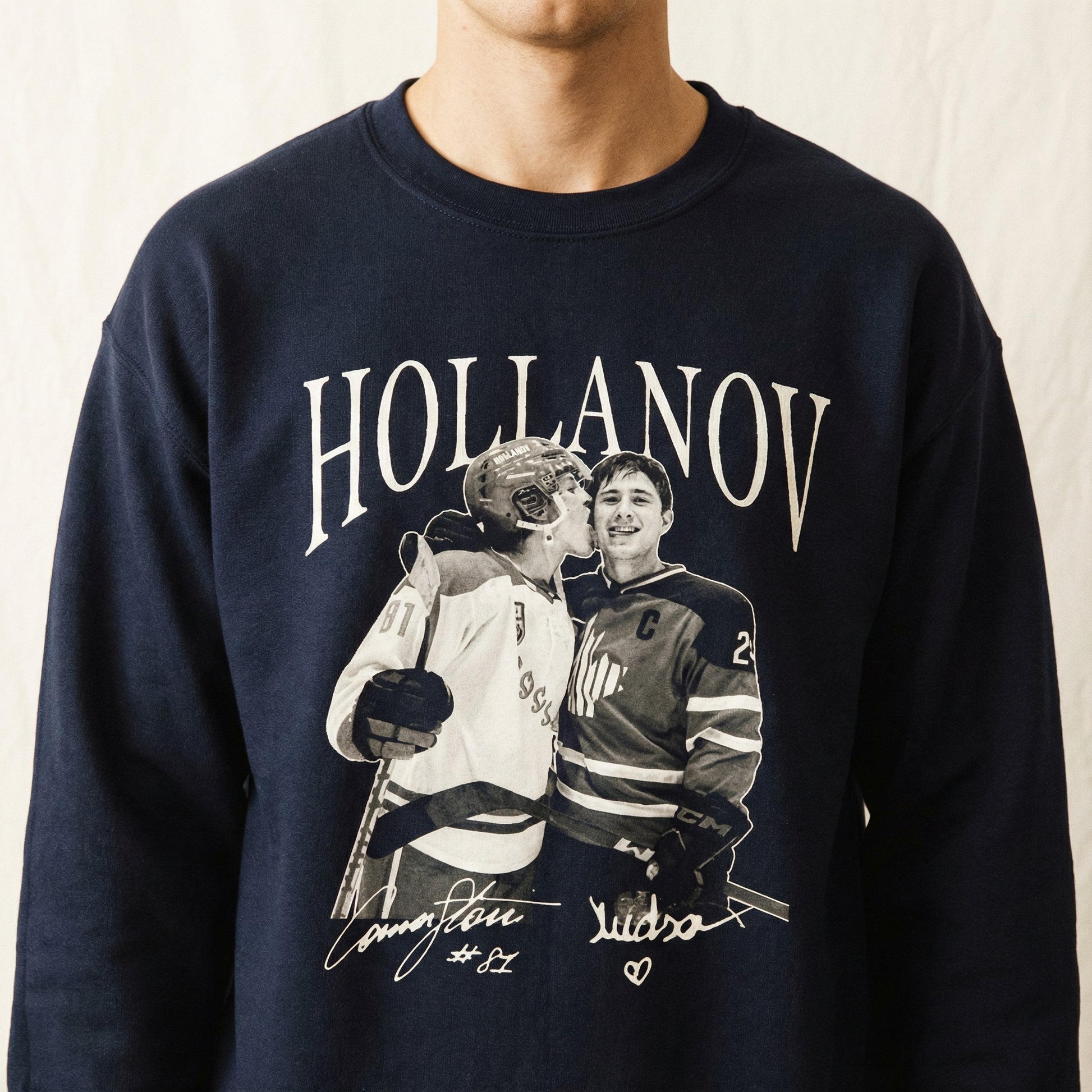 Vintage Drama Hudson x Connor Aesthetic Graphic T-Shirt – Retro Fandom Inspired Tee