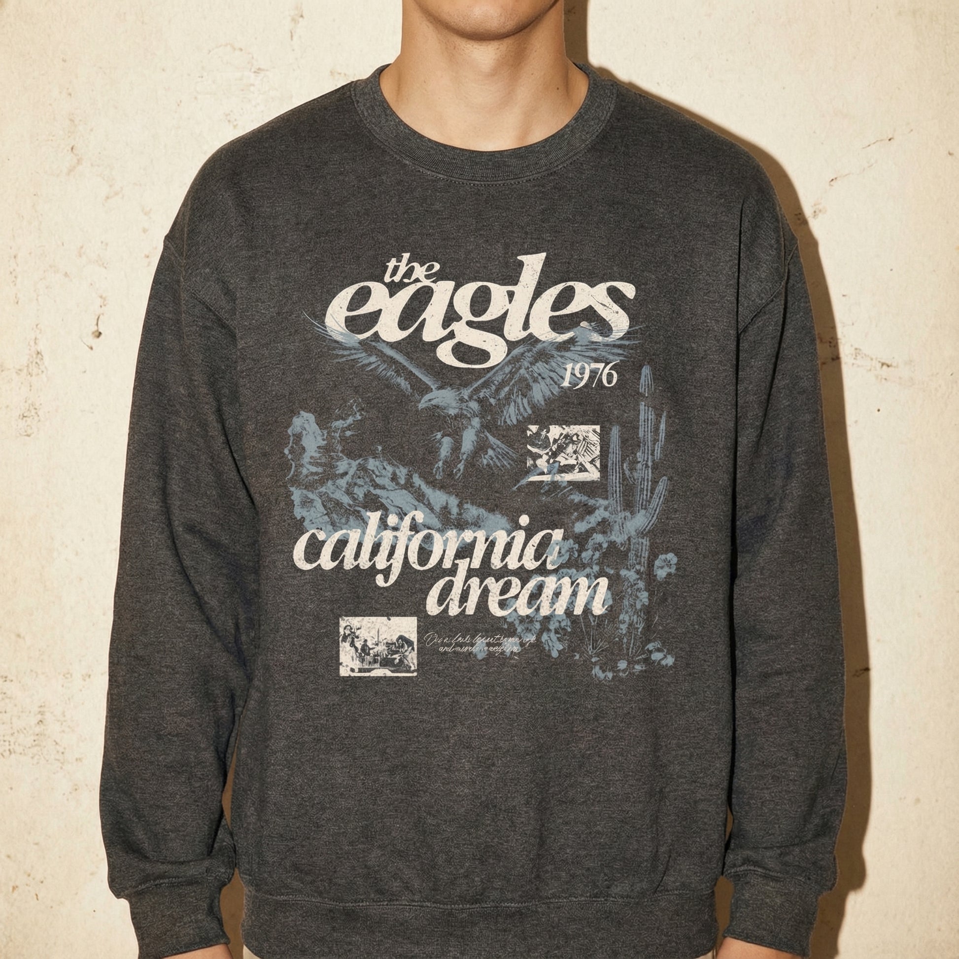 Vintage Eagle Graphic Tee – Aesthetic Retro Screenprint T-Shirt