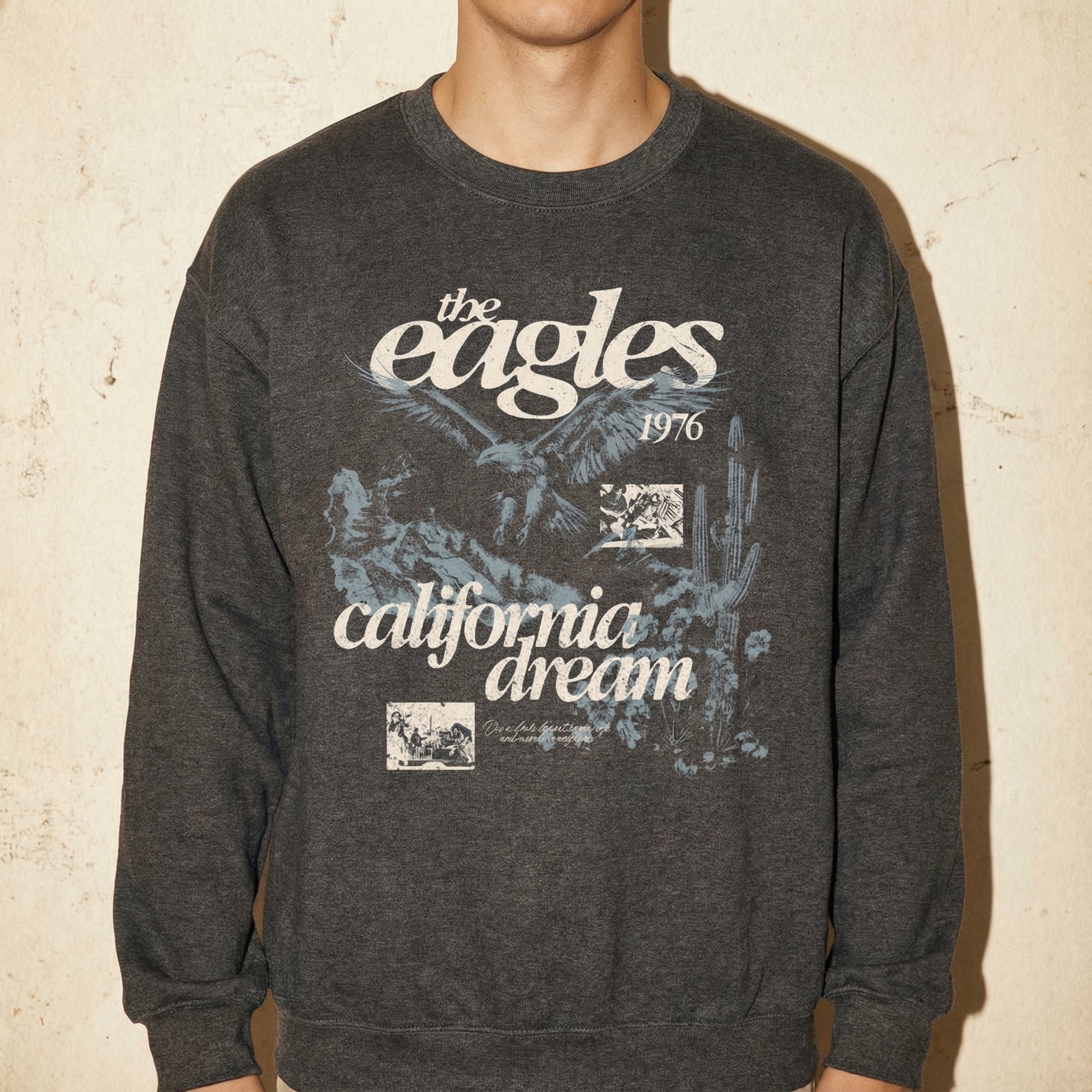 Vintage Eagle Graphic Tee – Aesthetic Retro Screenprint T-Shirt
