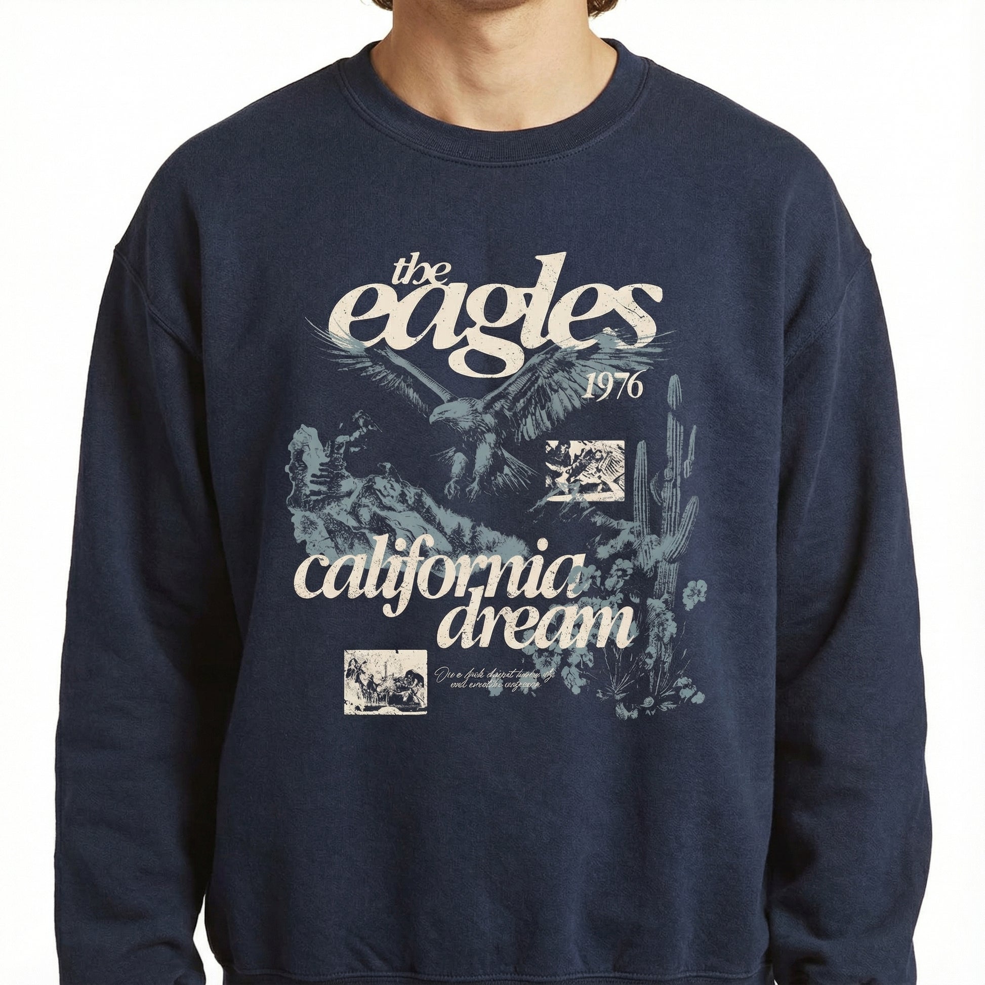 Vintage Eagle Graphic Tee – Aesthetic Retro Screenprint T-Shirt