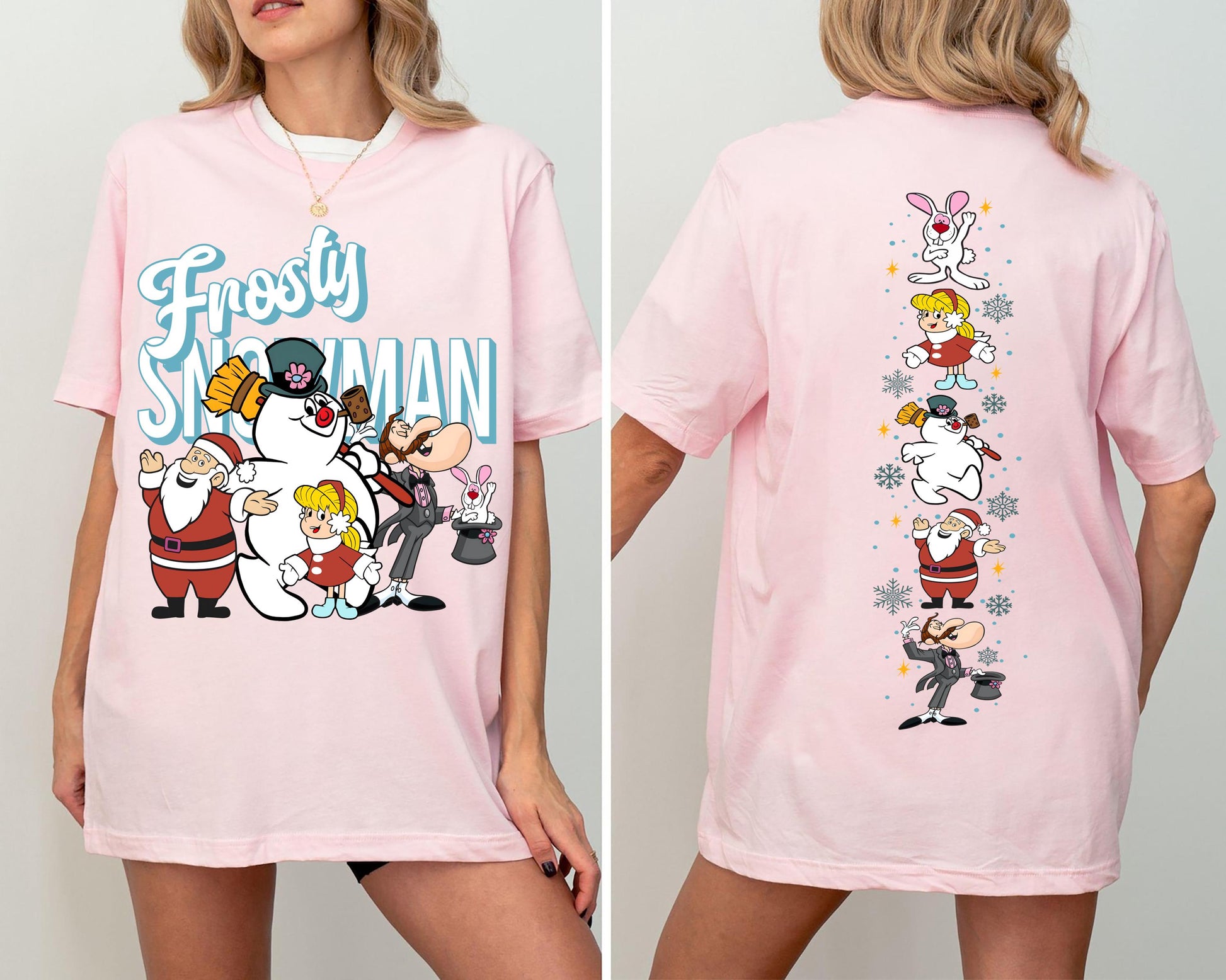 Vintage Frosty the Snowman Sweatshirt Retro Christmas Snowman Shirt Funny Holiday Pullover