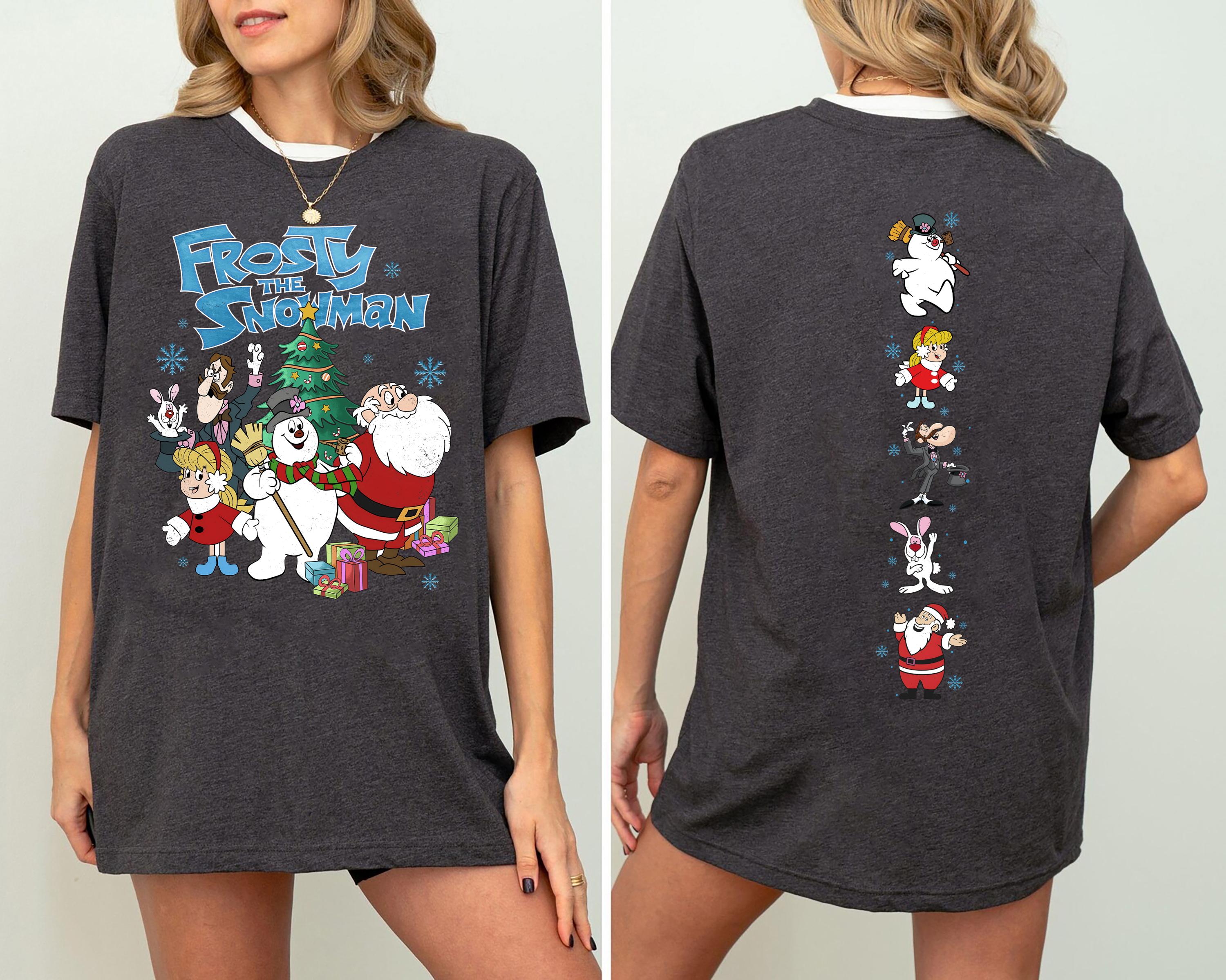 Vintage Frosty the Snowman Sweatshirt Retro Christmas Movie Shirt Holiday Pullover