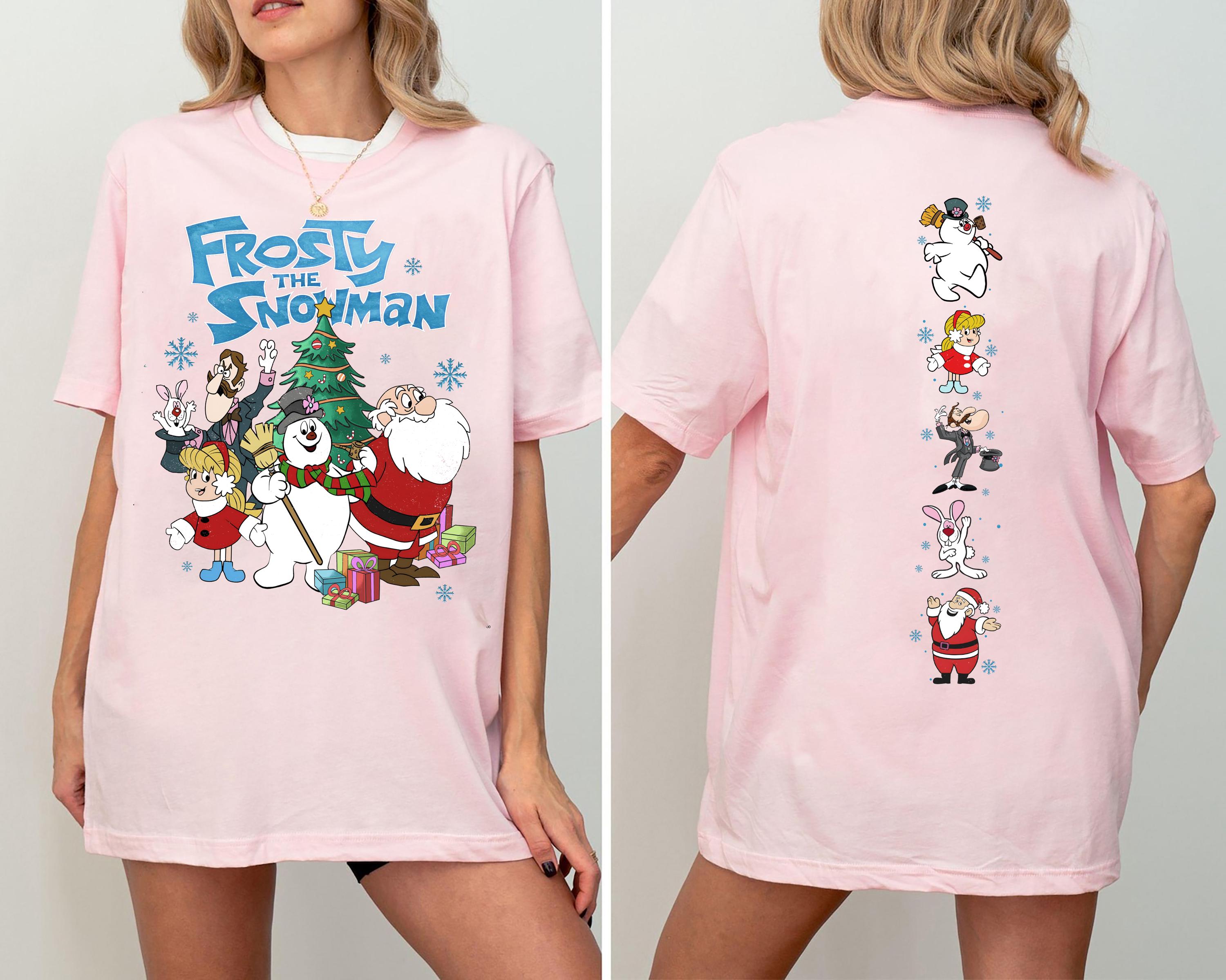 Vintage Frosty the Snowman Sweatshirt Retro Christmas Movie Shirt Holiday Pullover