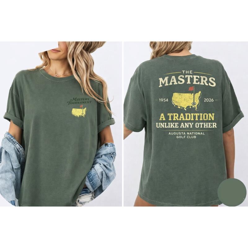 Vintage Golf Fan T-Shirt – Classic Golf Tournament Graphic Tee