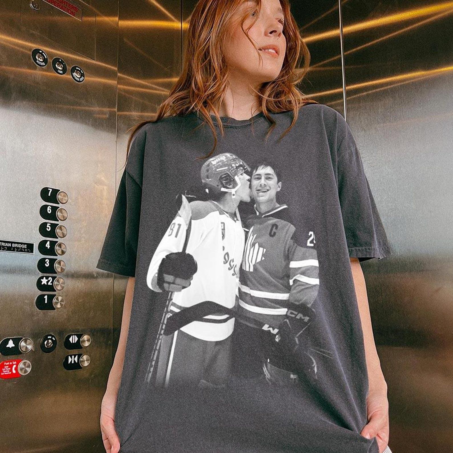 Retro Hockey Rivalry Shirt – Vintage Hockey Fan Tee – Game Day Graphic T Shirt