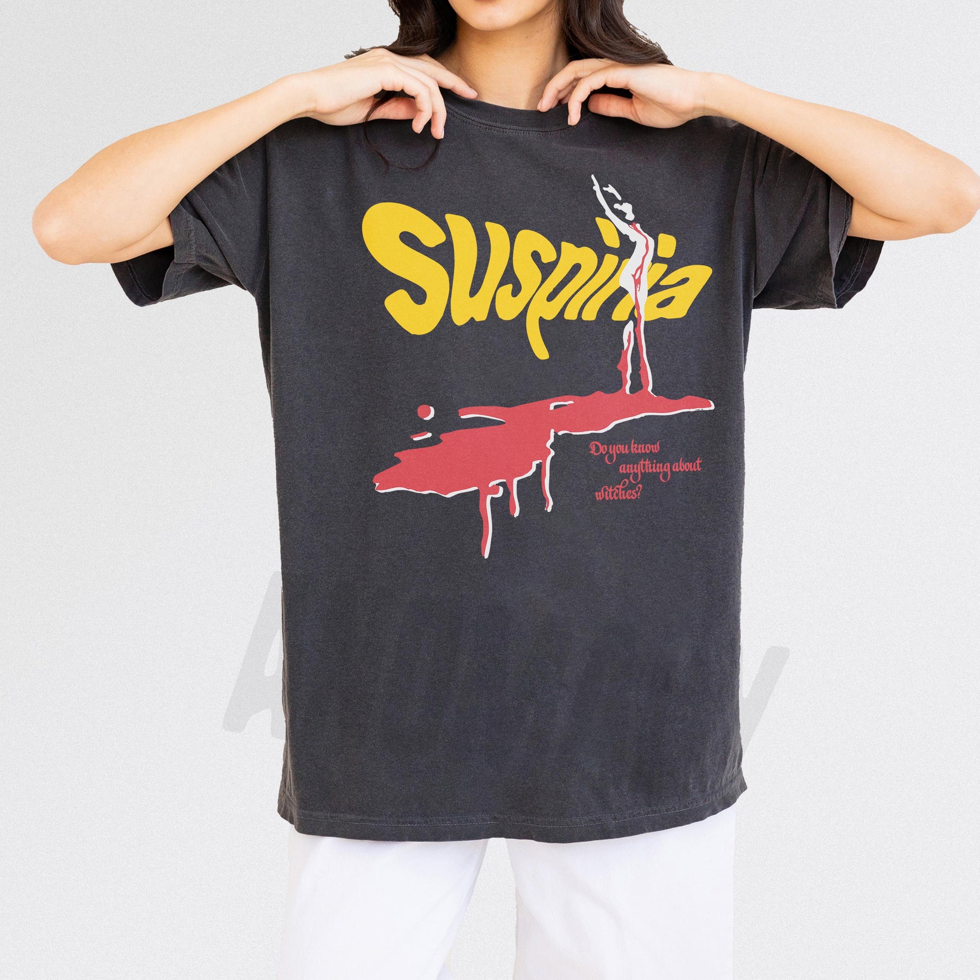 Vintage Horror Movie T-Shirt – Italian Film Dance Cult Seance Graphic Tee