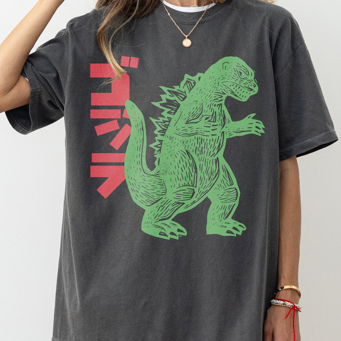 Vintage Japanese Godzilla T-Shirt – Retro Monster Movie Art Graphic Tee