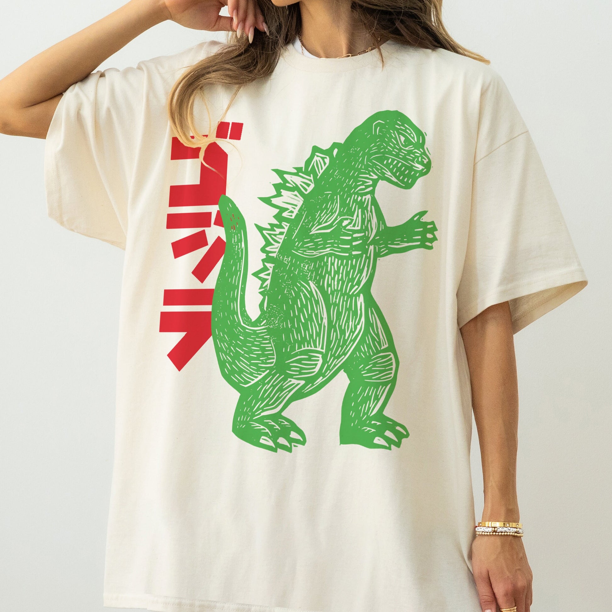 Vintage Japanese Godzilla T-Shirt – Retro Monster Movie Art Graphic Tee