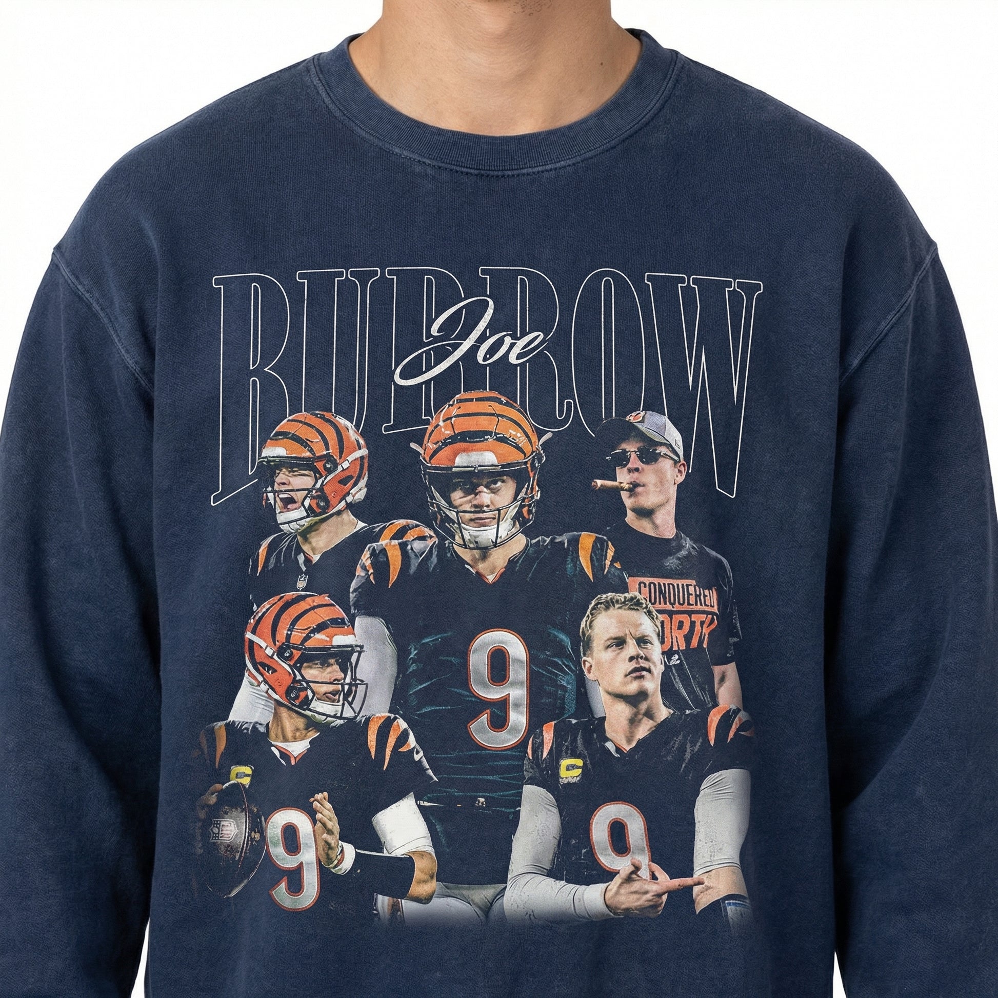 Vintage Joe B 90s Football Graphic T-Shirt - Game Day Bootleg Style Tee