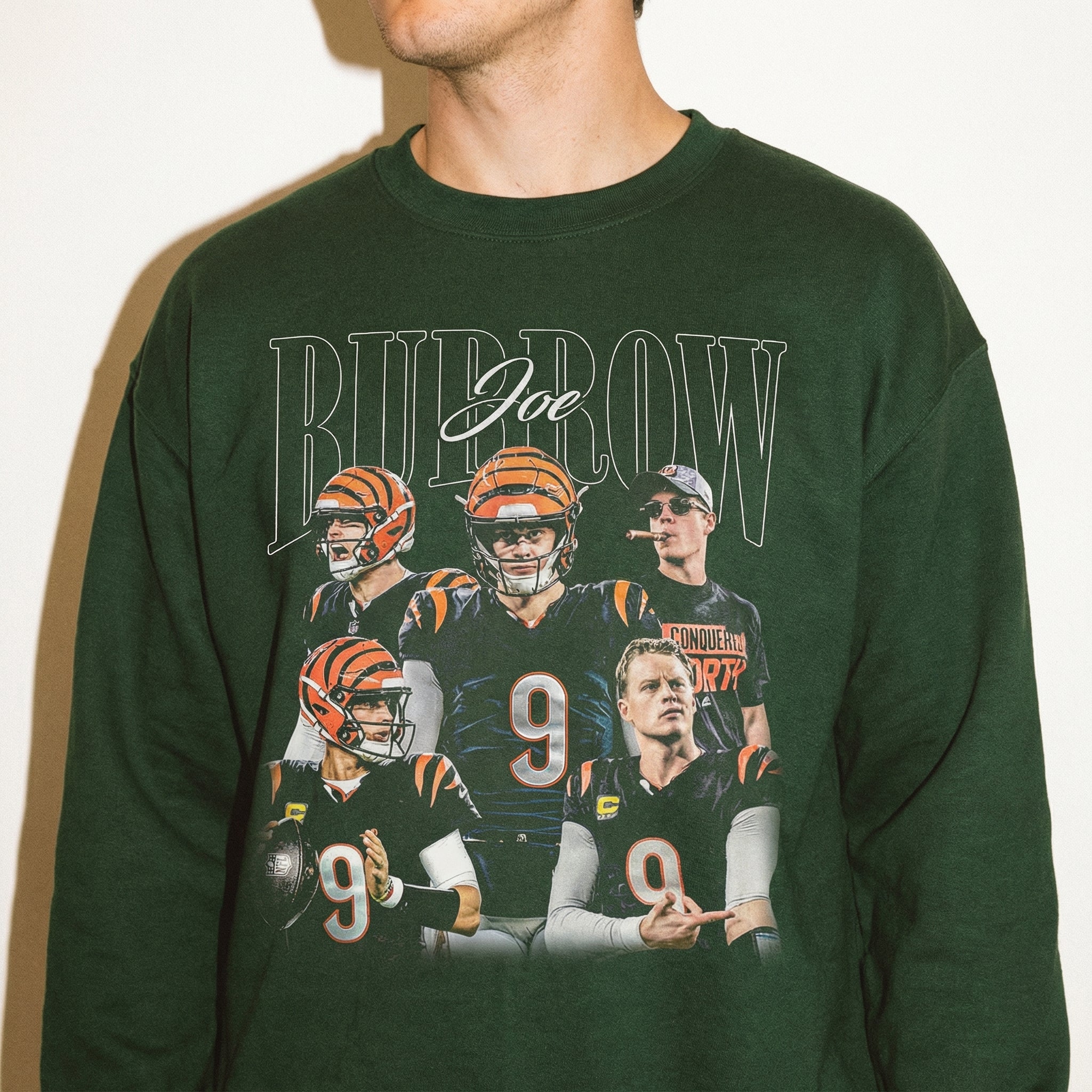 Vintage Joe B 90s Football Graphic T-Shirt - Game Day Bootleg Style Tee