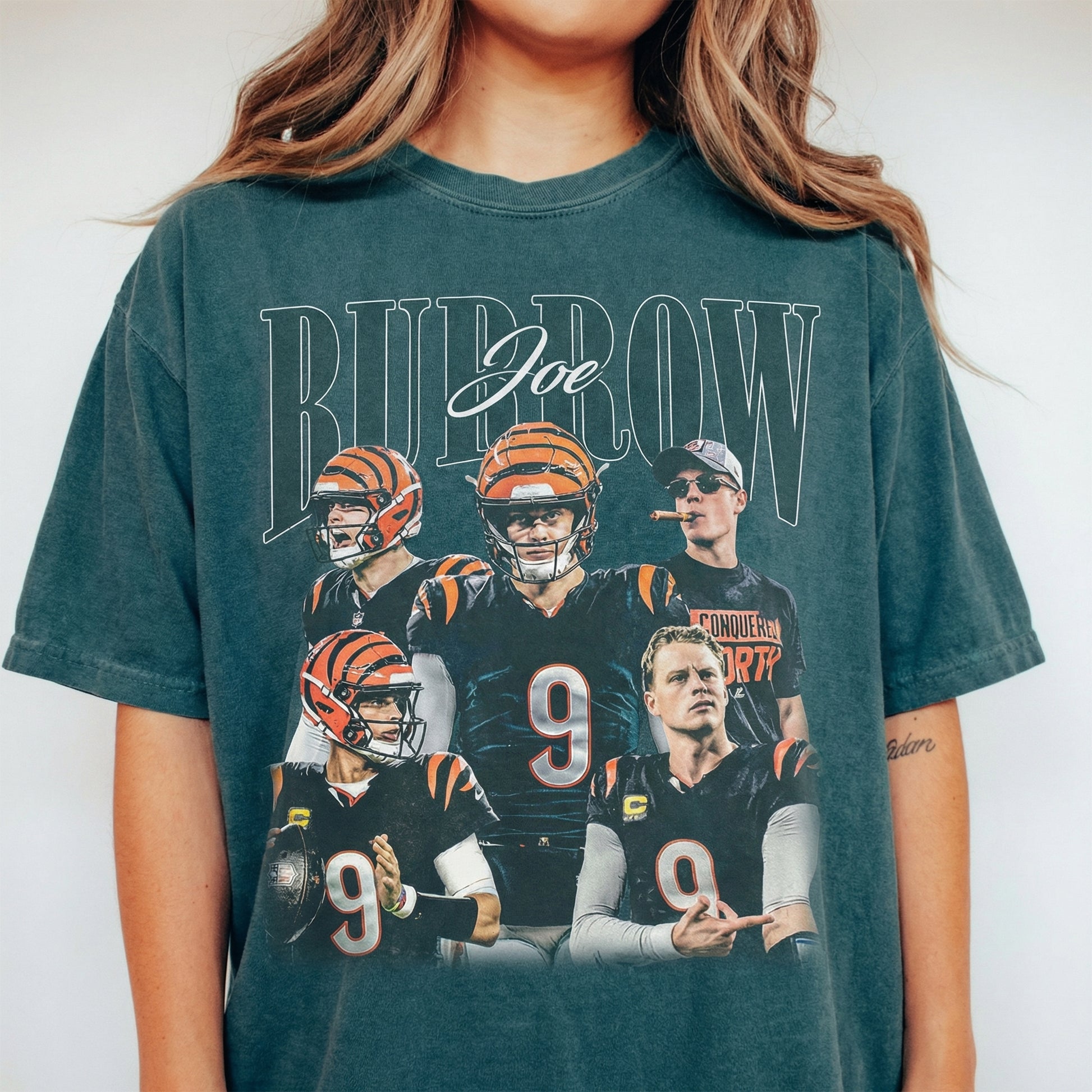 Vintage Joe B 90s Football Graphic T-Shirt - Game Day Bootleg Style Tee