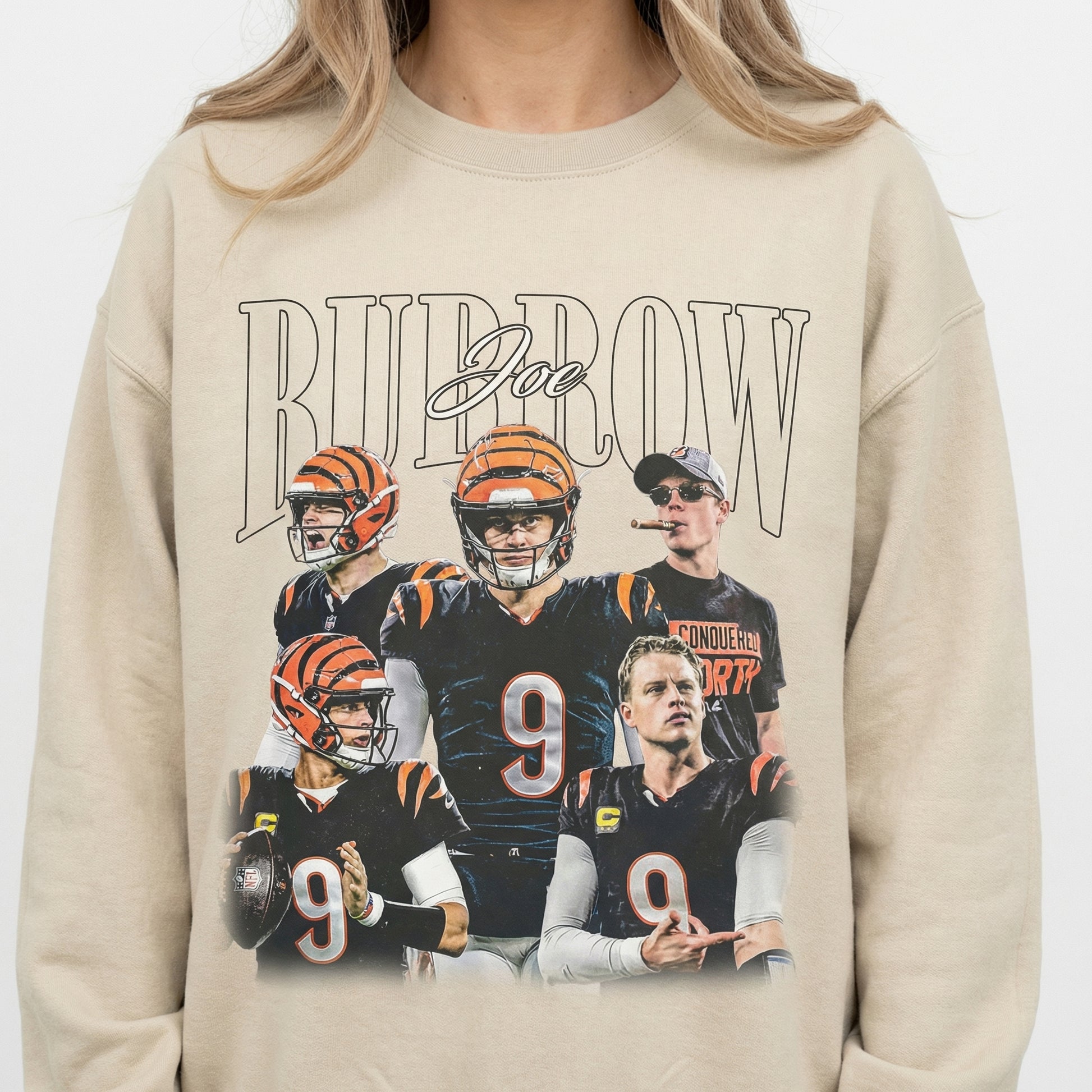 Vintage Joe B 90s Football Graphic T-Shirt - Game Day Bootleg Style Tee